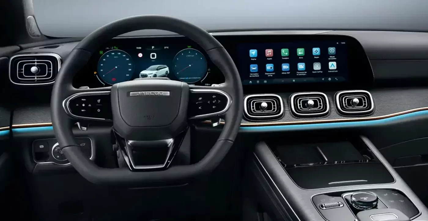 Kokpit Jaecoo 8 PHEV