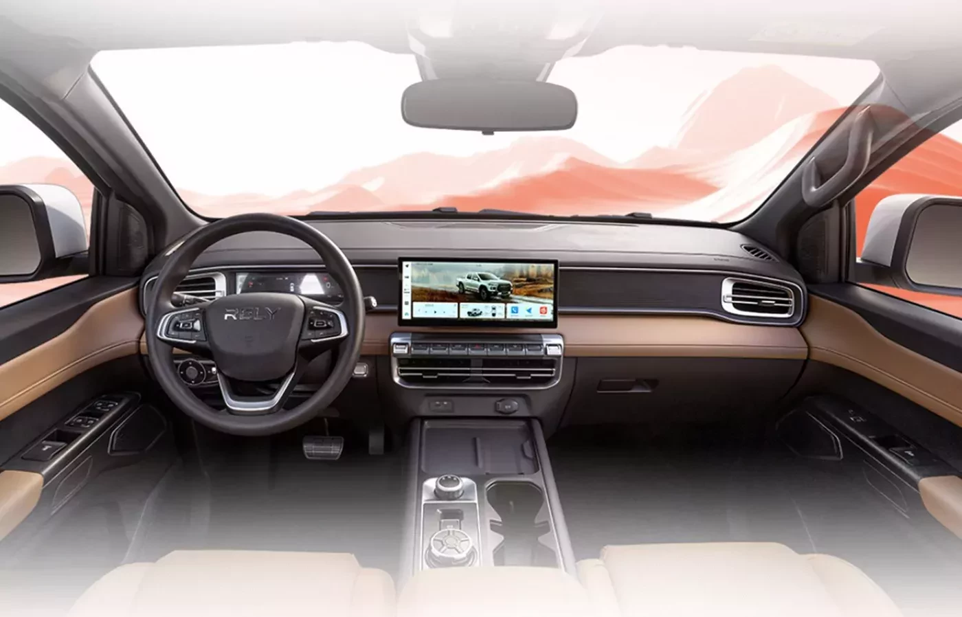 Zdjęcie kokpit Rely 08 EV 2026