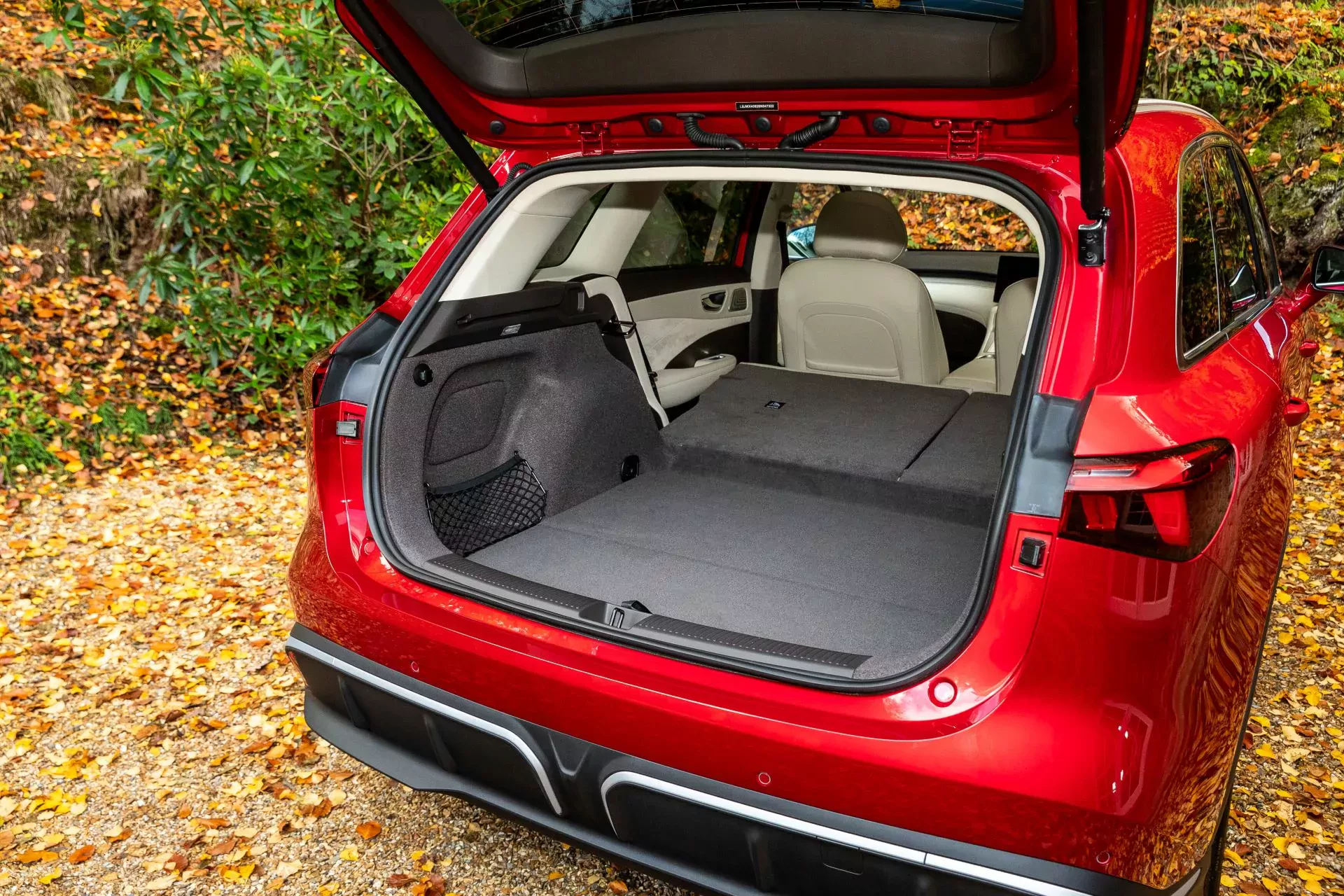 MGS6 EV 2026 widok bagażnika