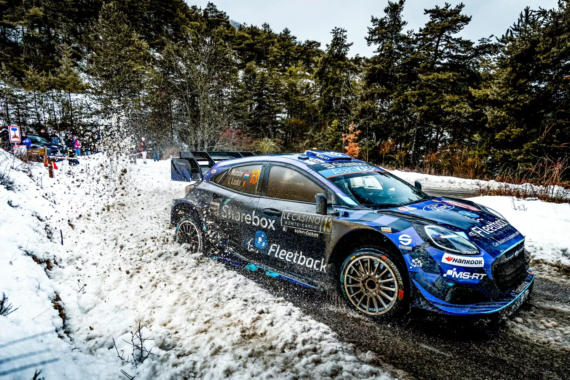 Rajd Monte Carlo WRC Hankook opony wyniki harmonogram sobota Monako