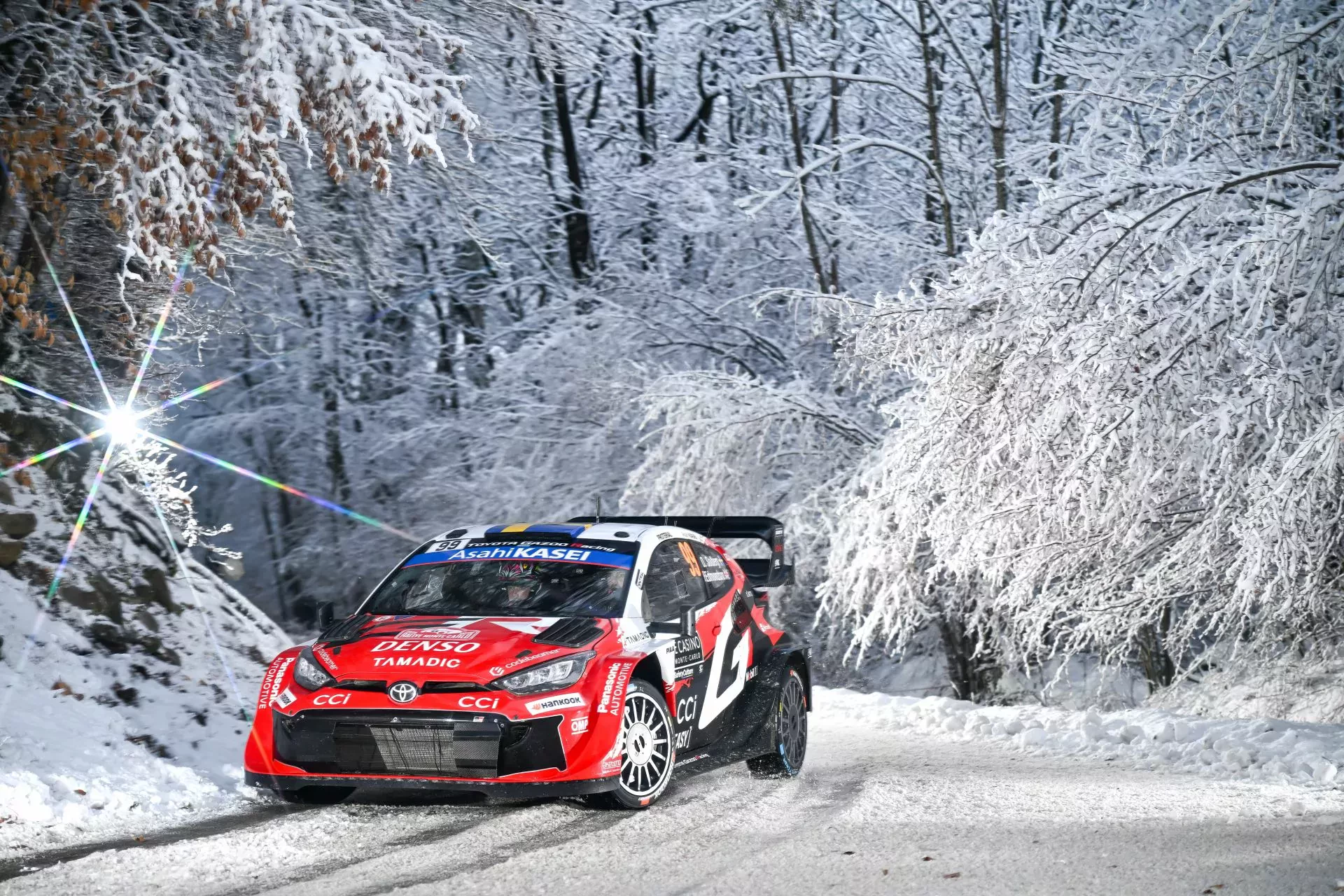 Rajd Monte Carlo WRC opony Hankook Ogier Solberg wyniki sobota Monako