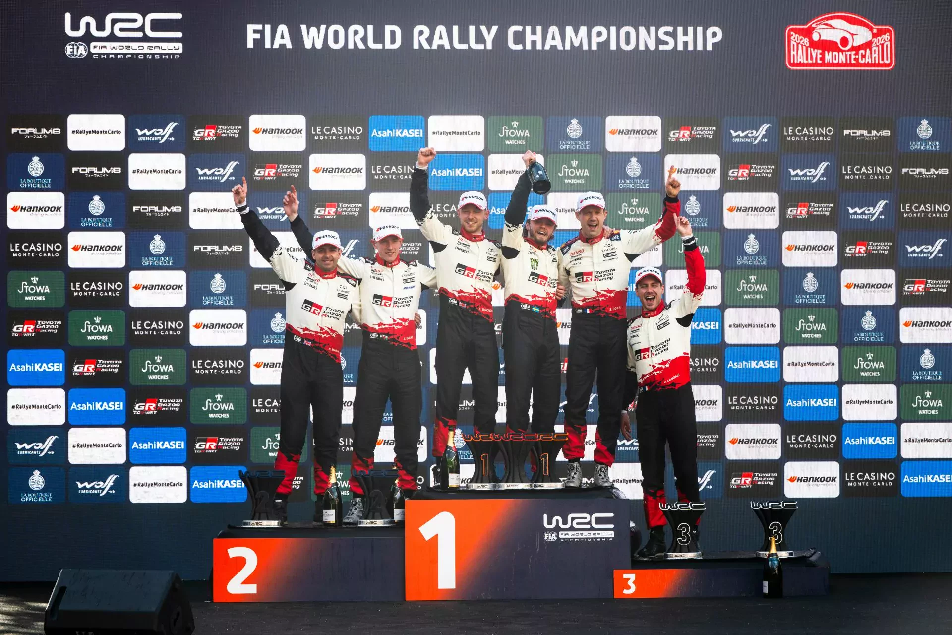 Rajd Monte Carlo WRC opony Hankook wyniki Solberg Ogier Evans Fontana