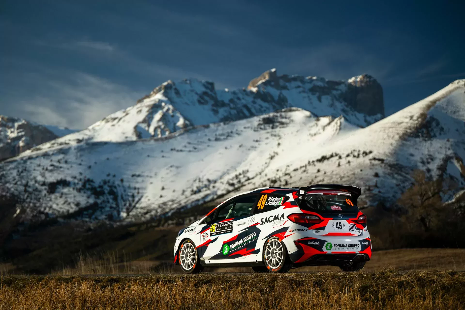 Rajd Monte Carlo WRC opony Hankook wyniki Solberg Ogier Evans Fontana