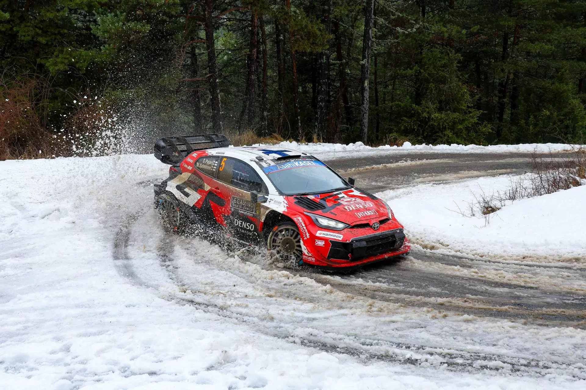 Rajd Monte Carlo WRC opony hankook Oliver Solberg Toyota wyniki