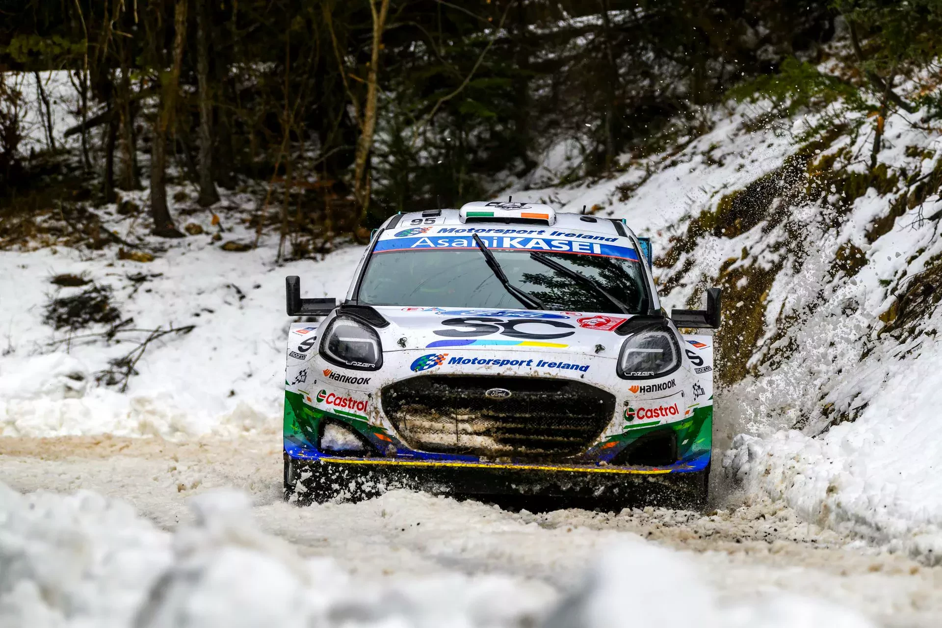 Rajd Monte Carlo WRC opony hankook Oliver Solberg Toyota wyniki