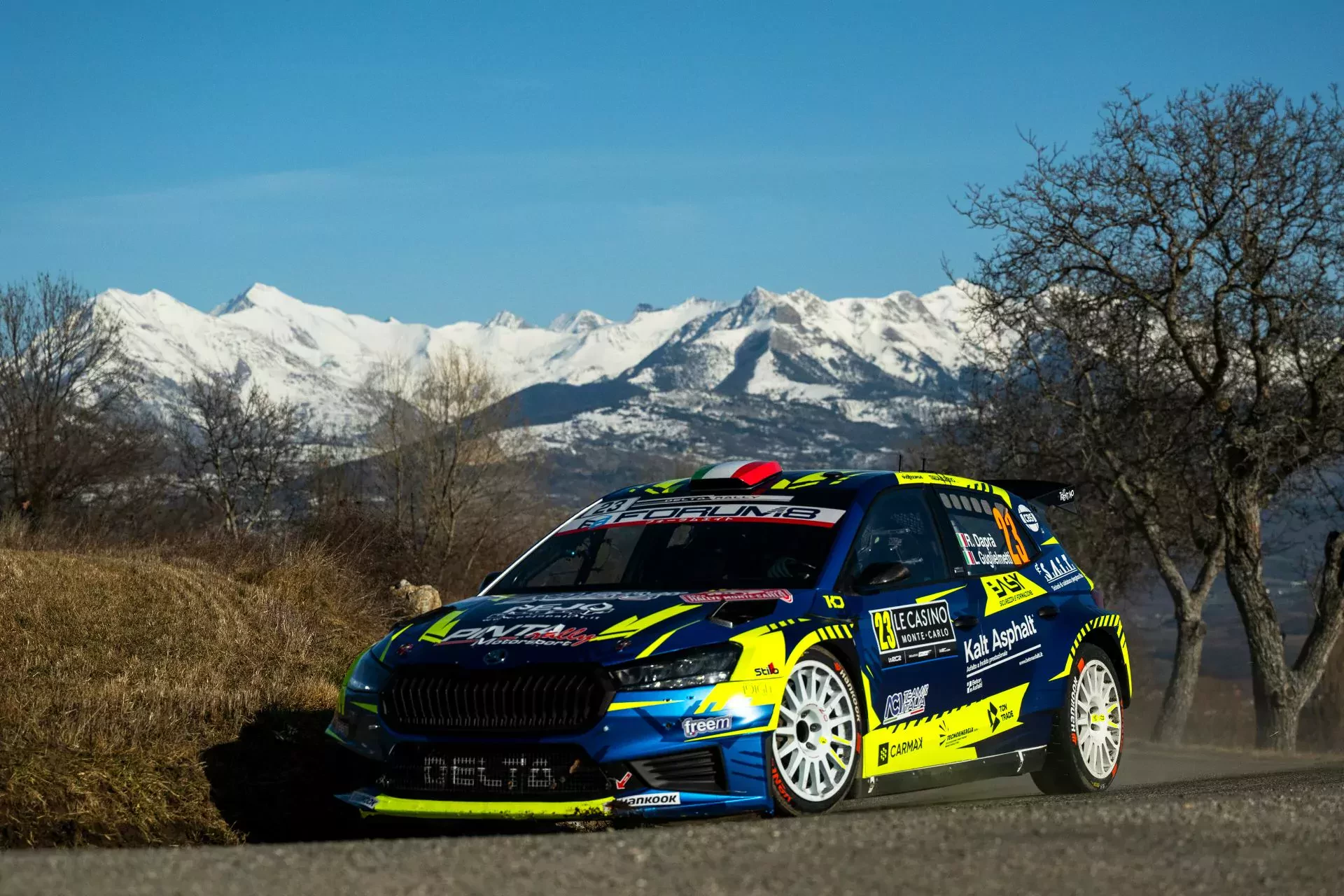 Rajd Monte Carlo piątek harmonogram odcinki wyniki polacy WRC Hankook opony Alpy Francja rajdy samochodowe