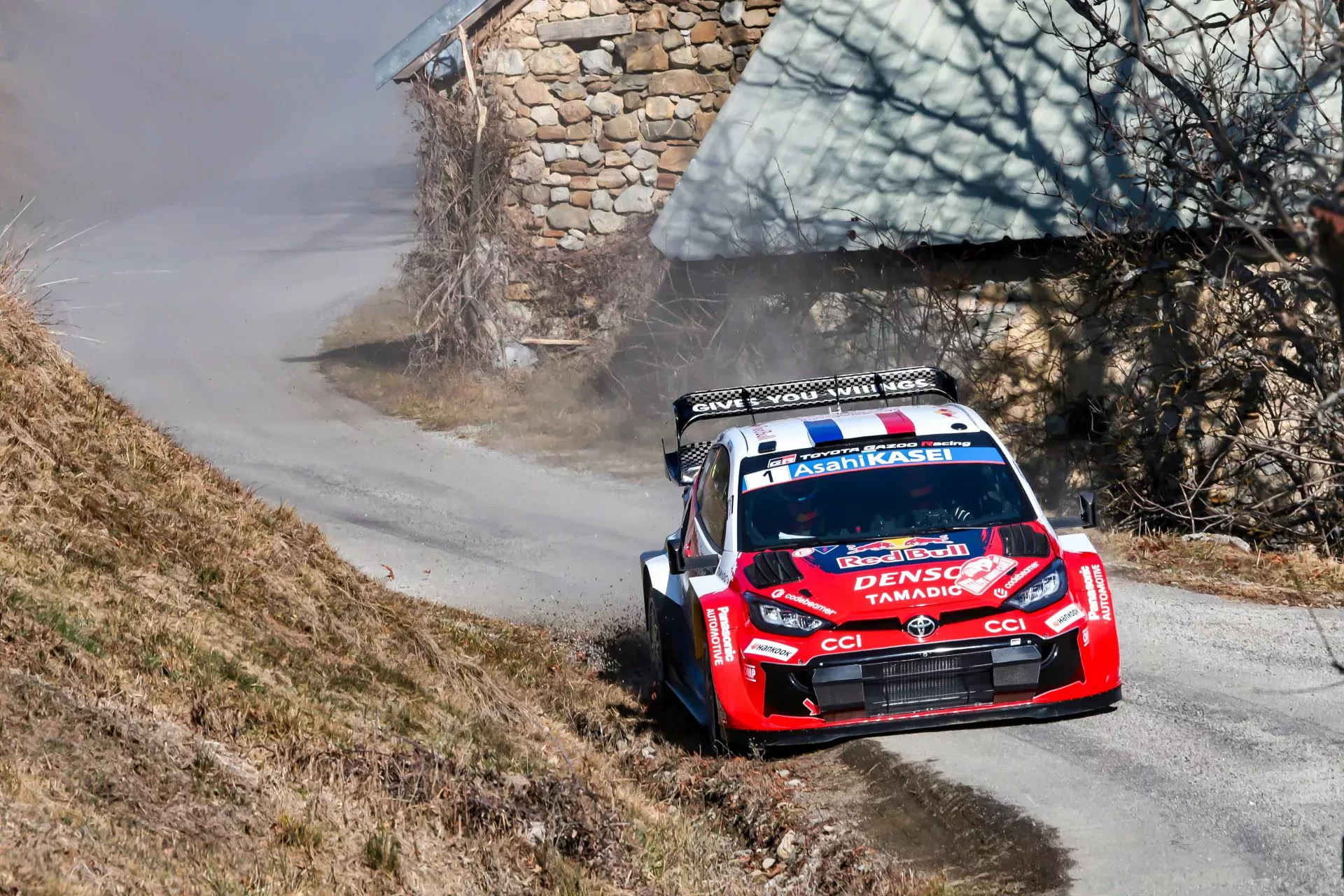 Rajd Monte Carlo shakedown WRC opony Hankook wyniki odcinek testowy