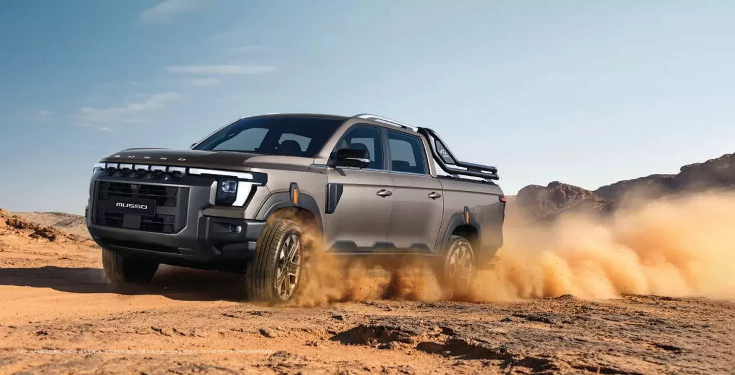 SsangYong KGM Musso 2026 przeszedł proces kompleksowej modernizacji