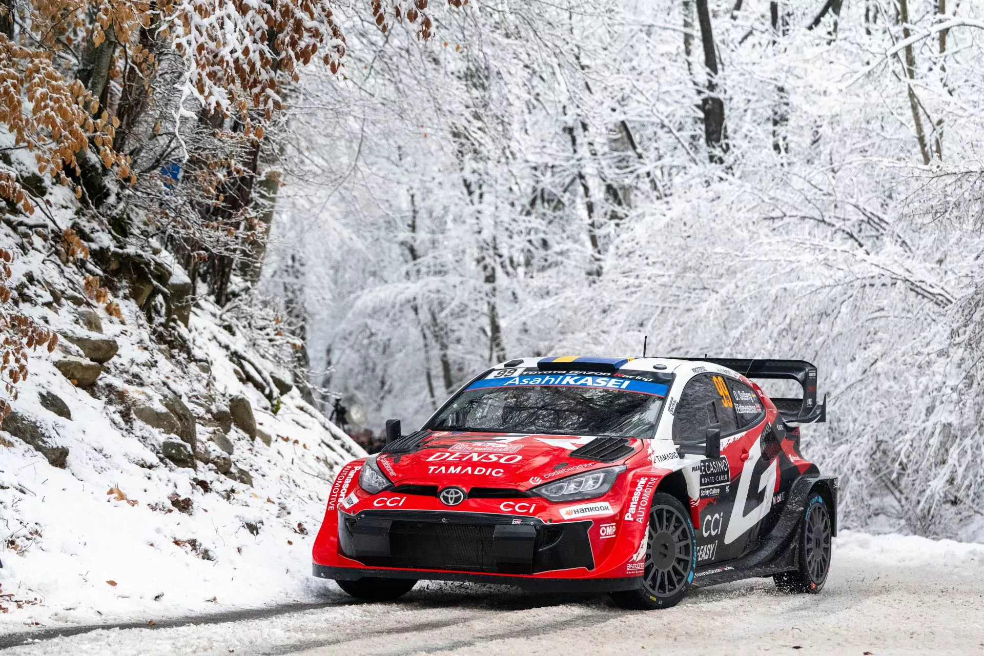 WRC Rajd Monte Carlo opony Hankook Oliver Solberg
