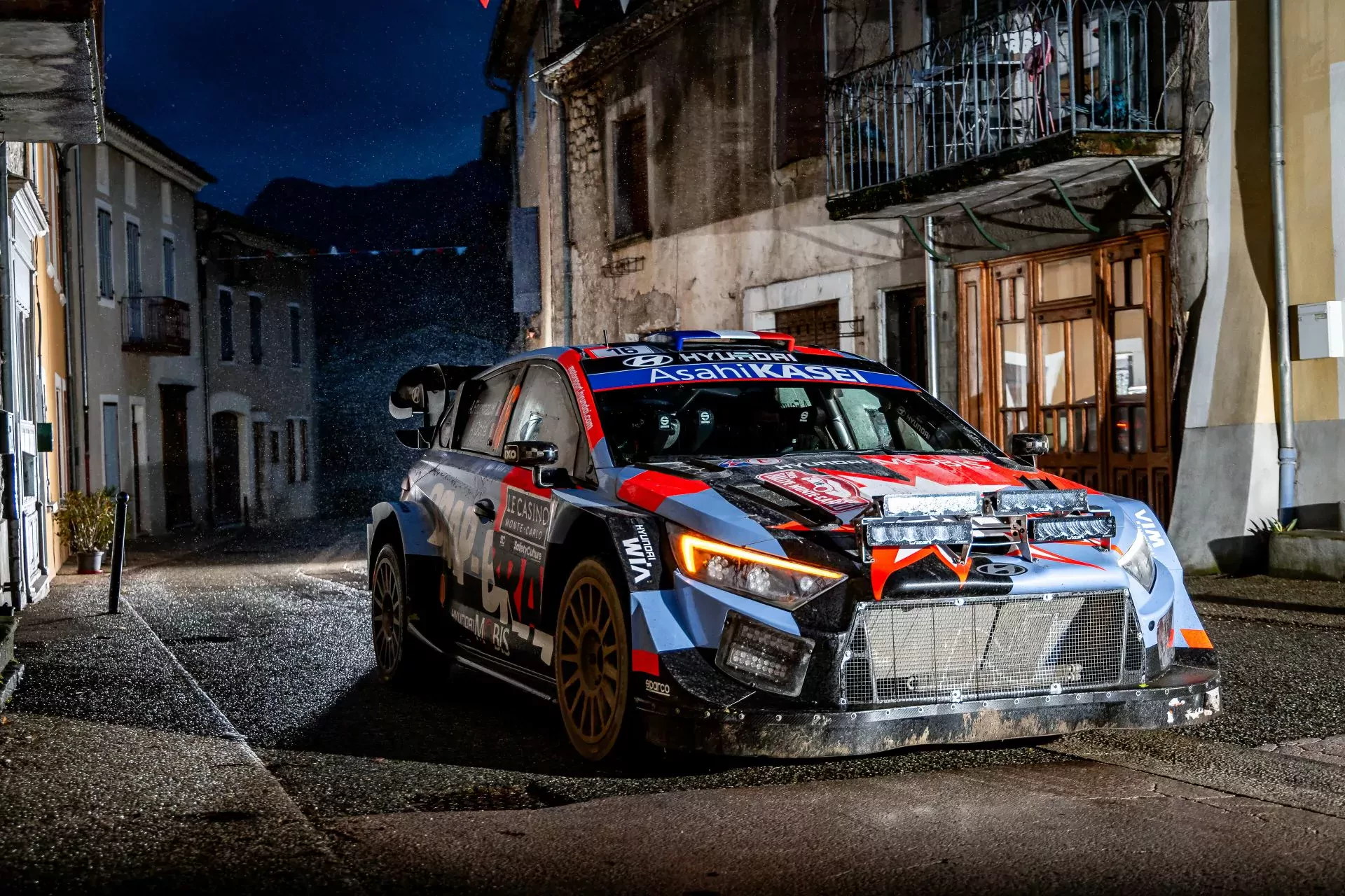 WRC Rajd Monte Carlo opony Hankook wyniki sobota Monako Solberg Evans Ogier
