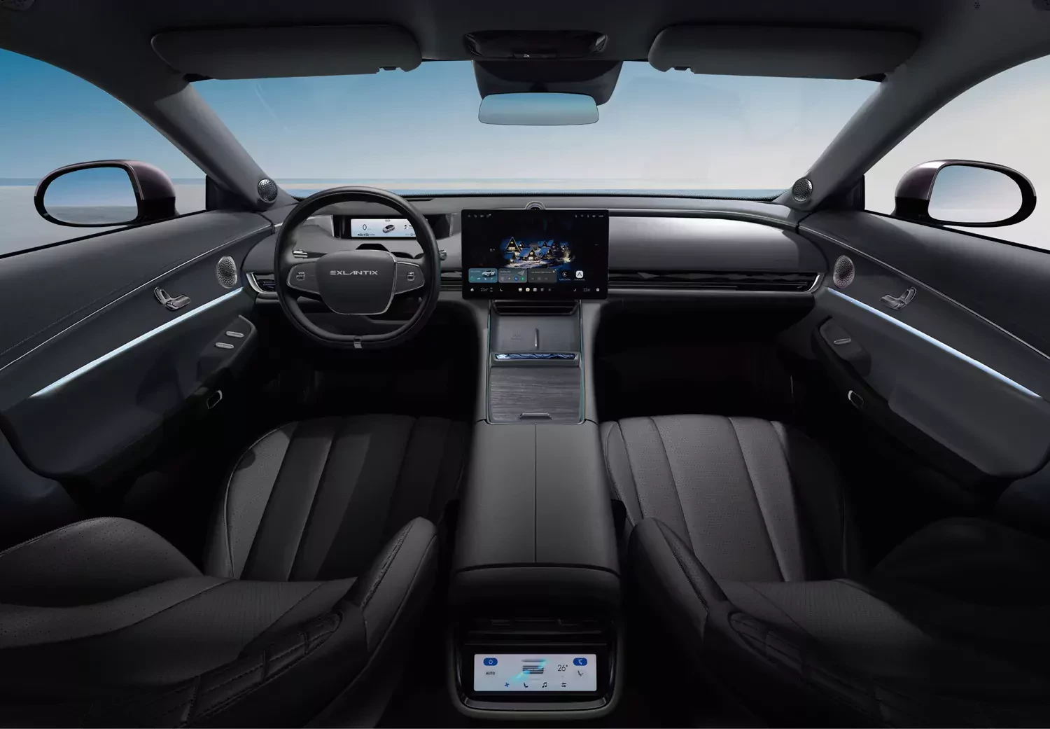 Zdjęcie wnętrza modelu Exlantix ES EV