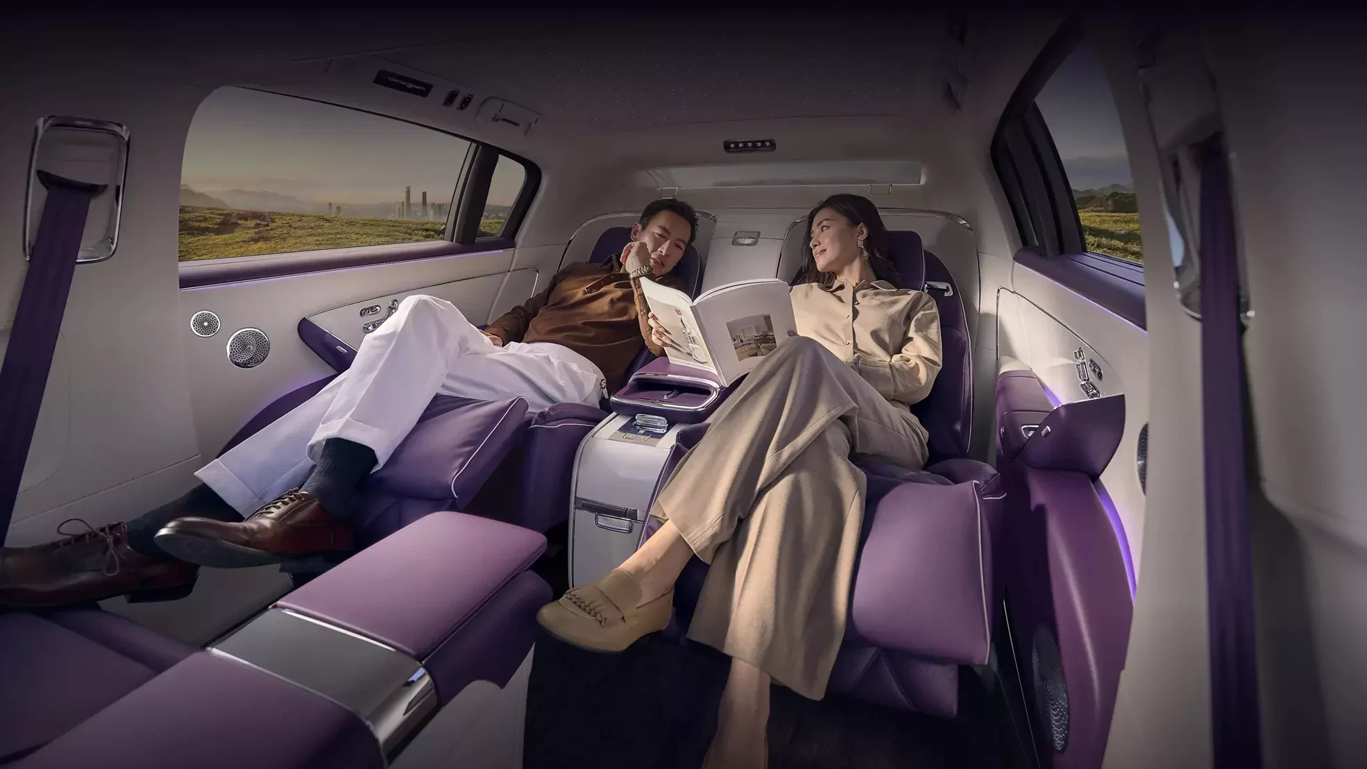 Maextro S800 2026 dwa tylne siedzenia