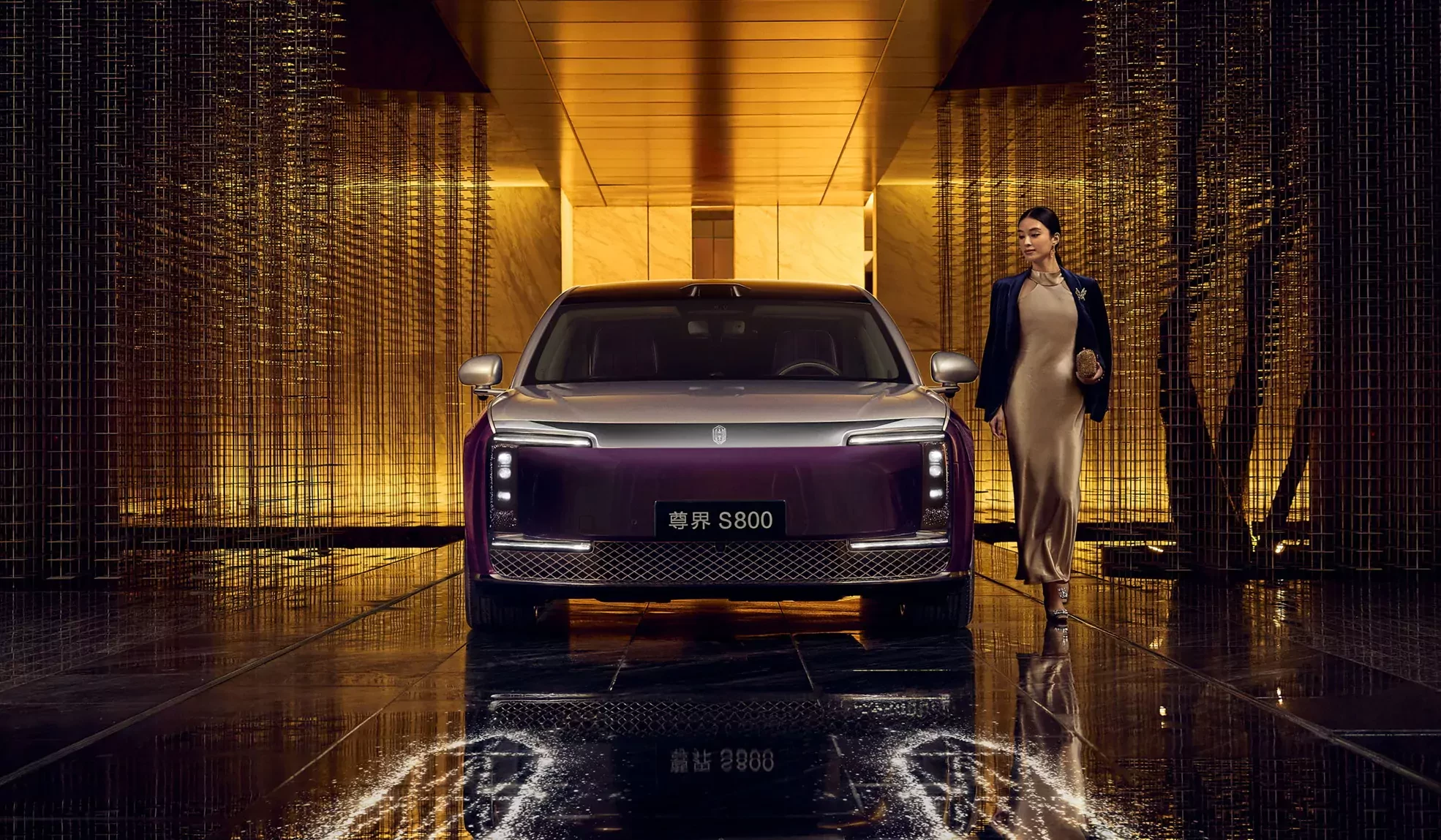 Maextro S800 to groźny rywal Porsche i Mercedesa w Chinach w 2026 roku- zdjecie z przodu