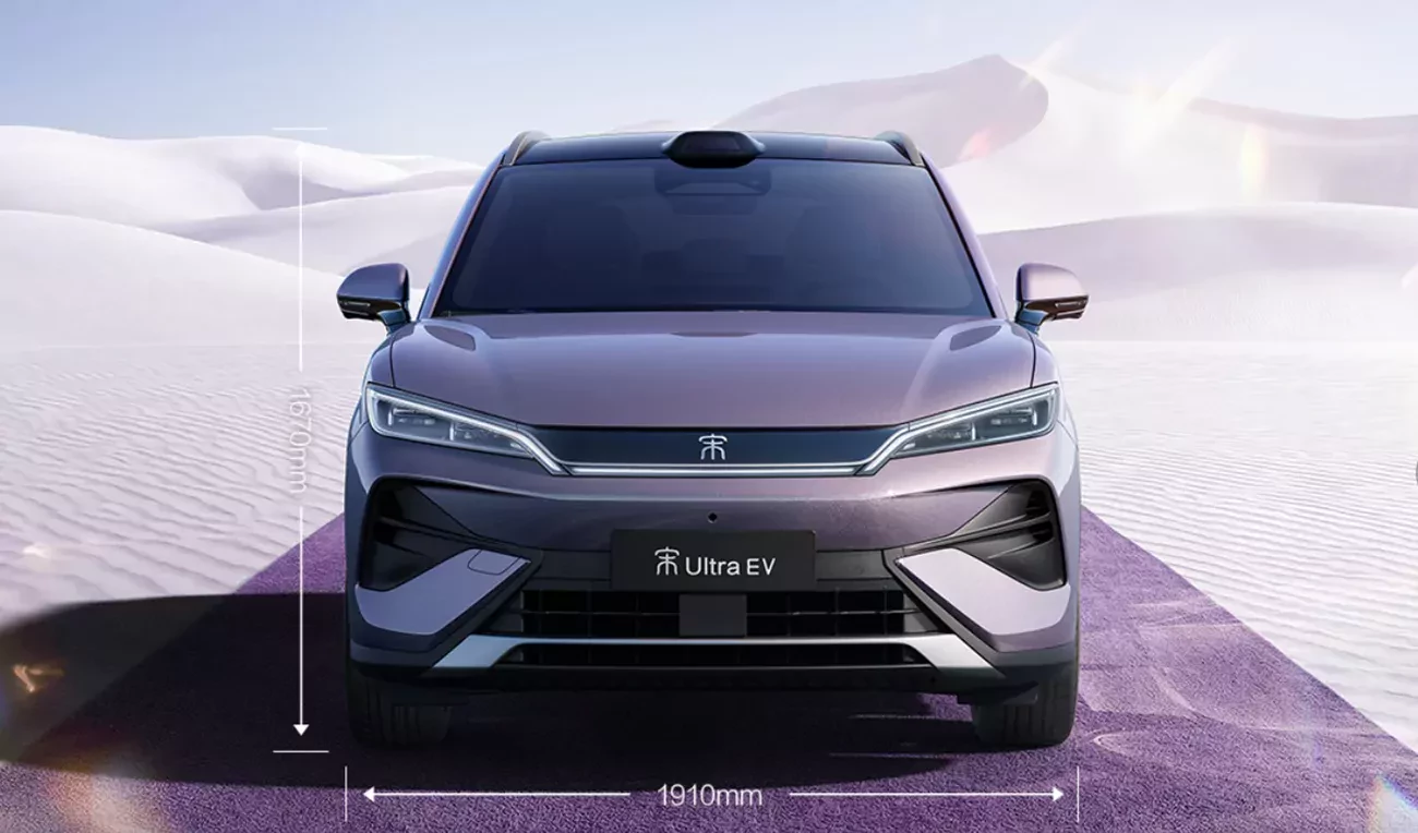 Nowy SUV BYD Song Ultra EV 2026