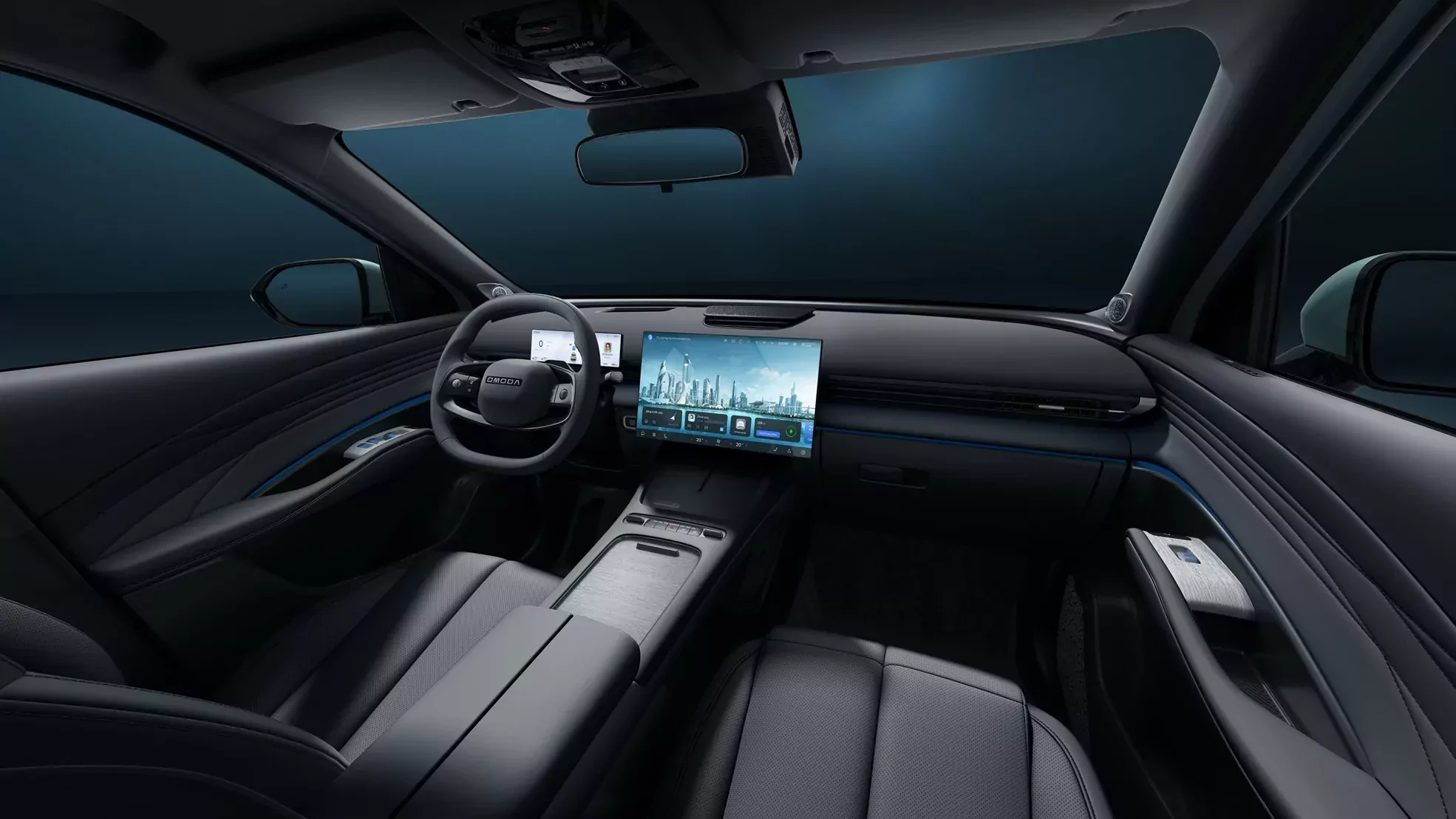 Omoda 7 2026 widok kabiny