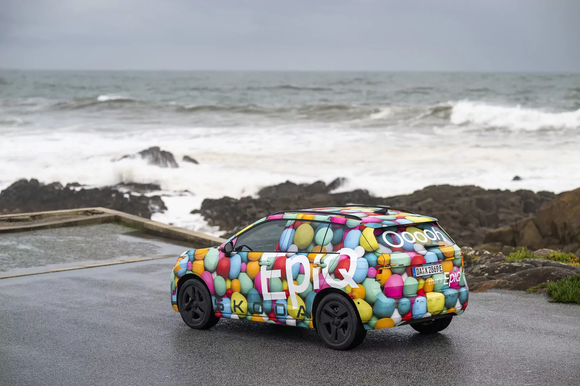 Skoda Epiq 2026 widok z tyłu