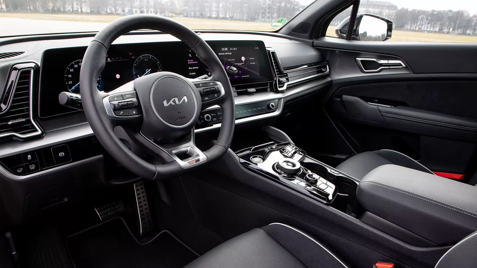 kia-sportage-PY2025-hev-gt-line-widok wnętrza