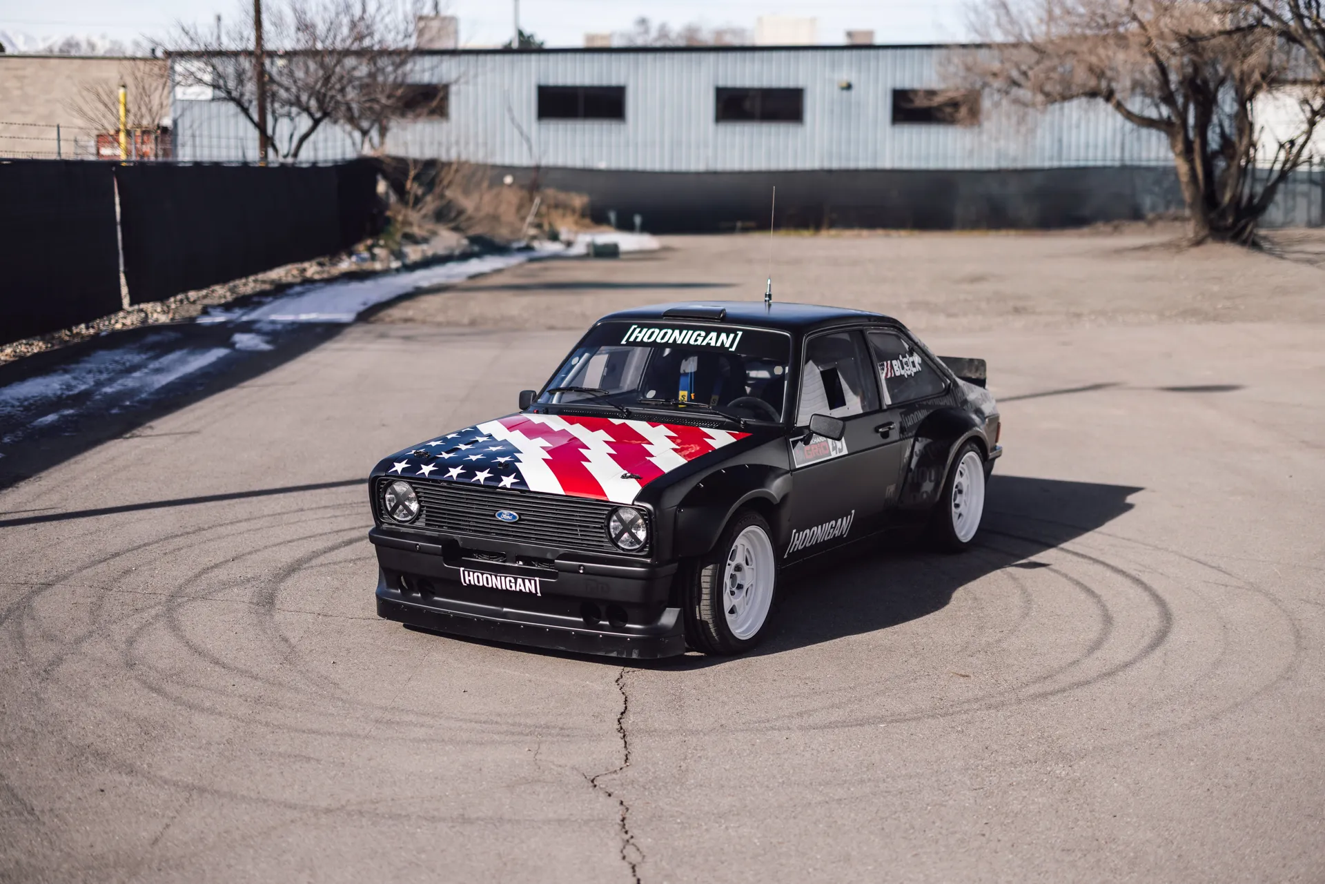 Ford Escort Mk2 Ken Block Gymkhana Grid