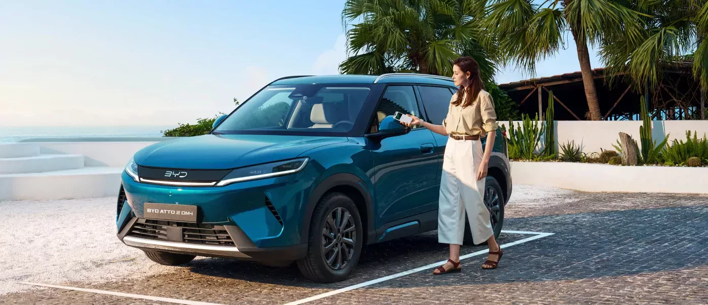 BYD Atto 2 hybrydowy elektryczny cena ceny opinie oceny zalety wady SUV chiński