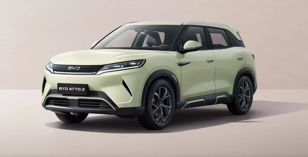 BYD Atto 2 hybrydowy elektryczny cena ceny opinie oceny zalety wady SUV chiński