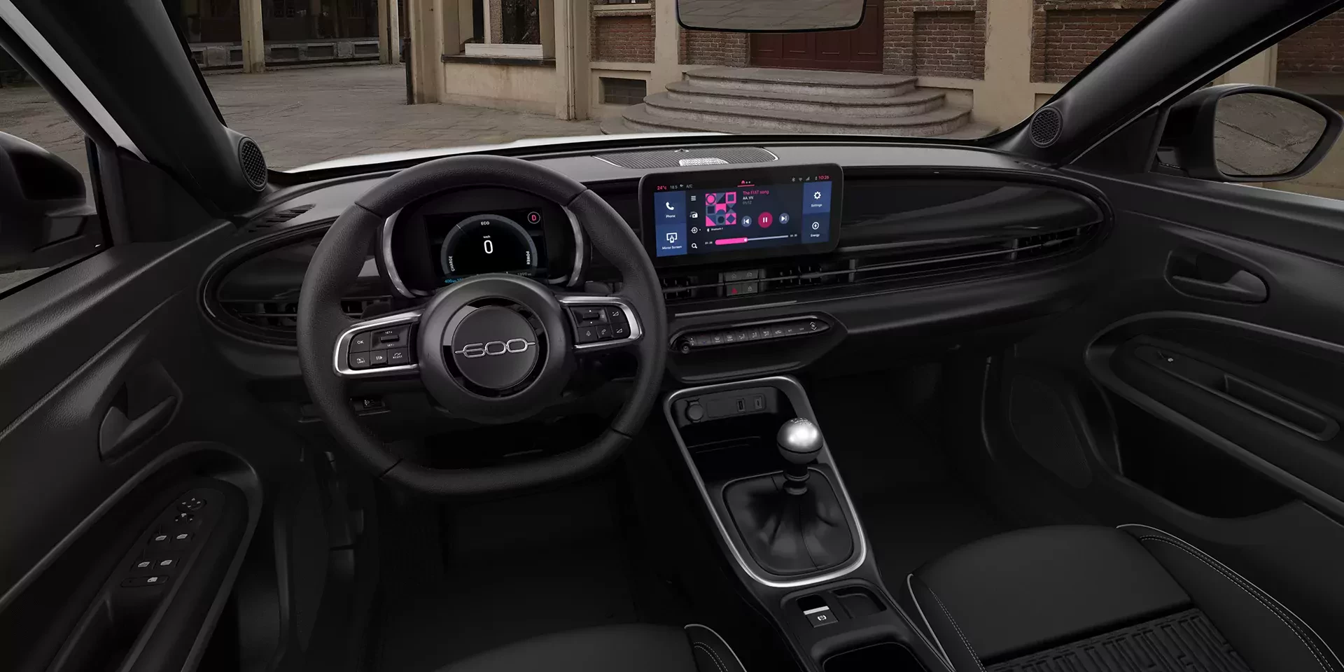 SUV Fiata 600 STREET 2026 widok wnętrza