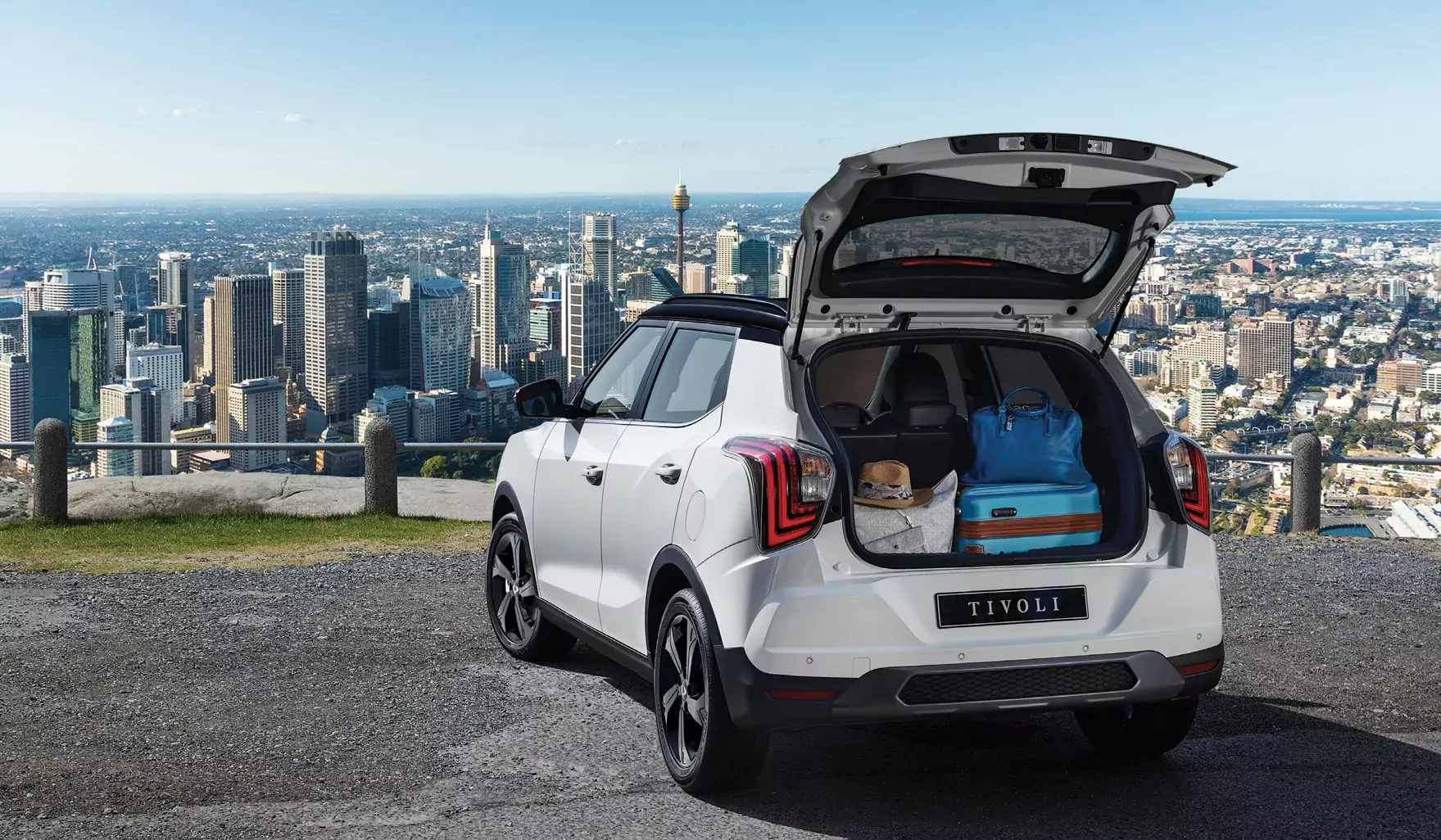 KGM Tivoli zdjęcie bagażnika