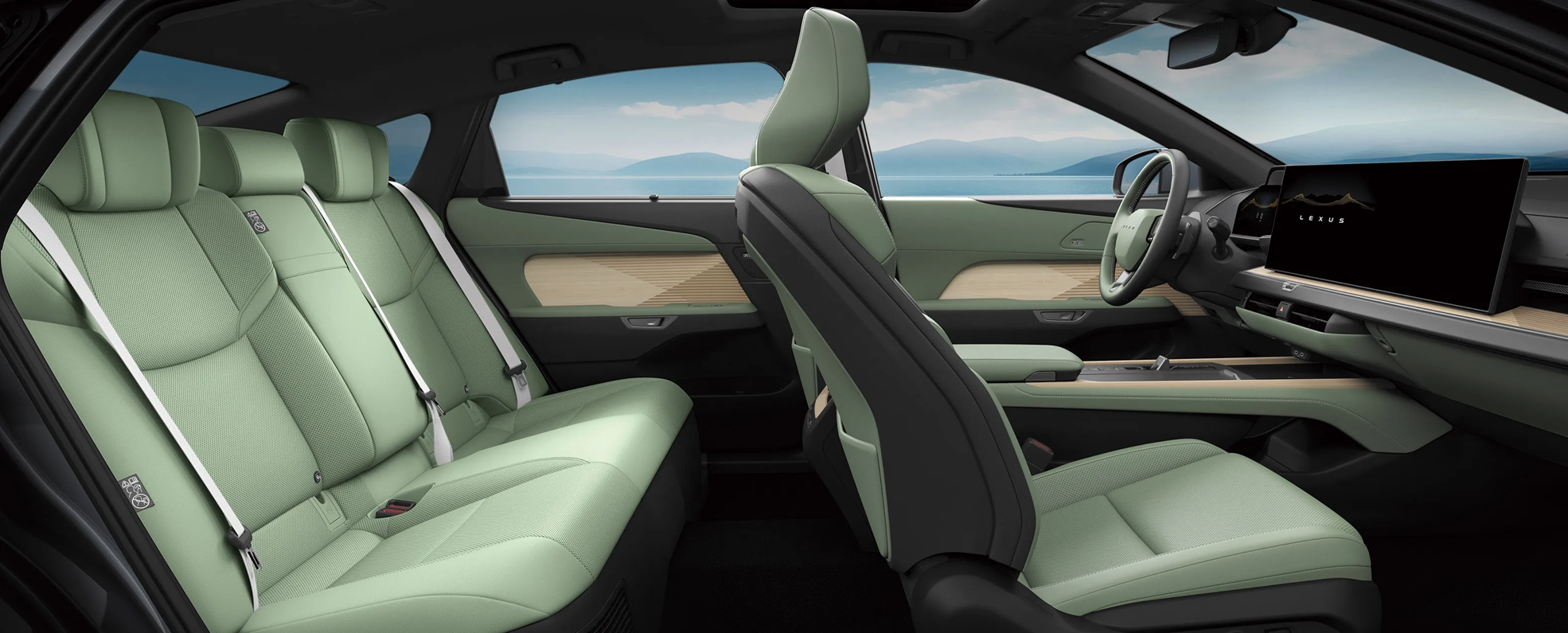 Klasa biznes wnętrza Lexus ES 2026 w Chinach to