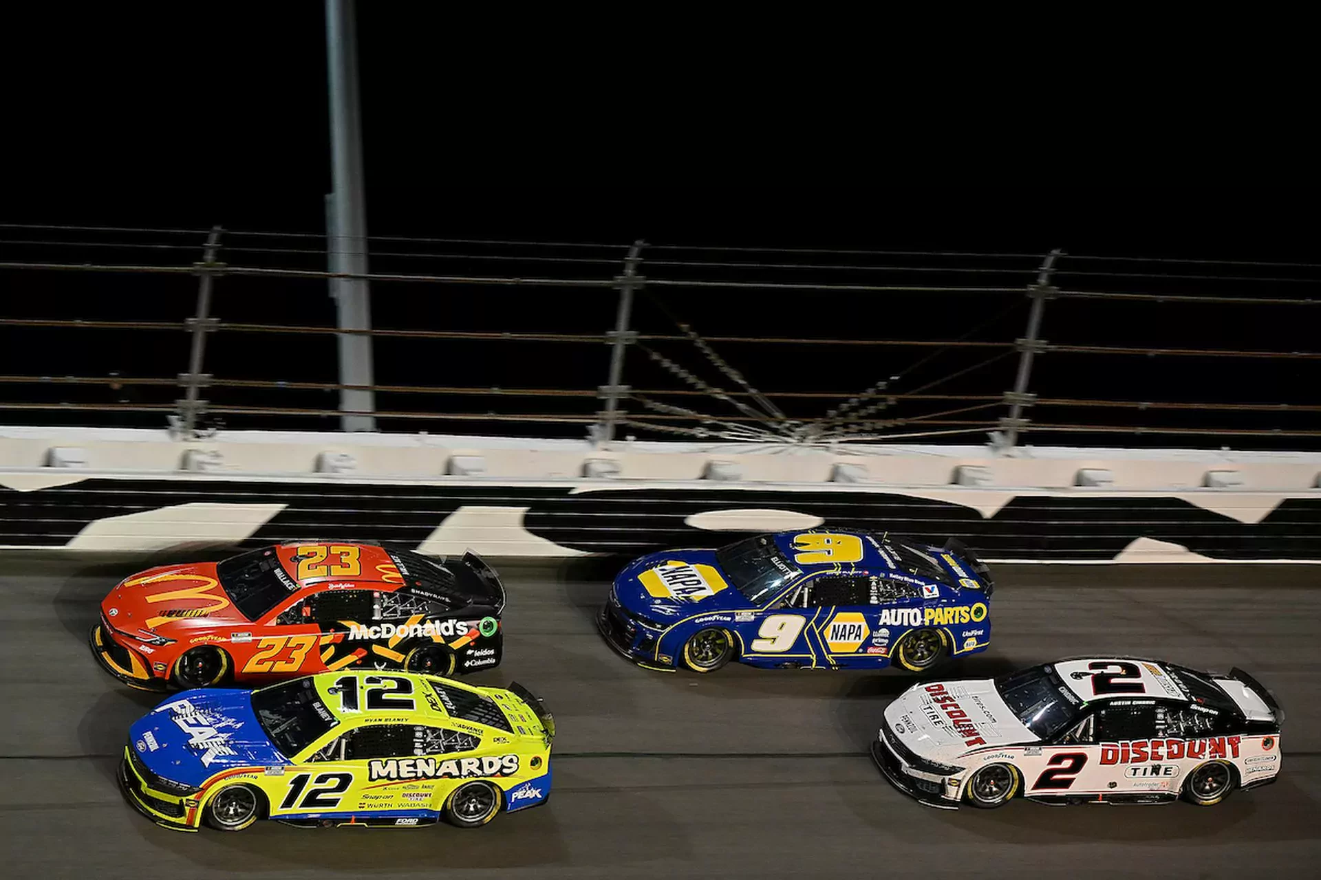 NASCAR Michael Jordan 23XI Racing Tyler Reddick Bubba Wallace