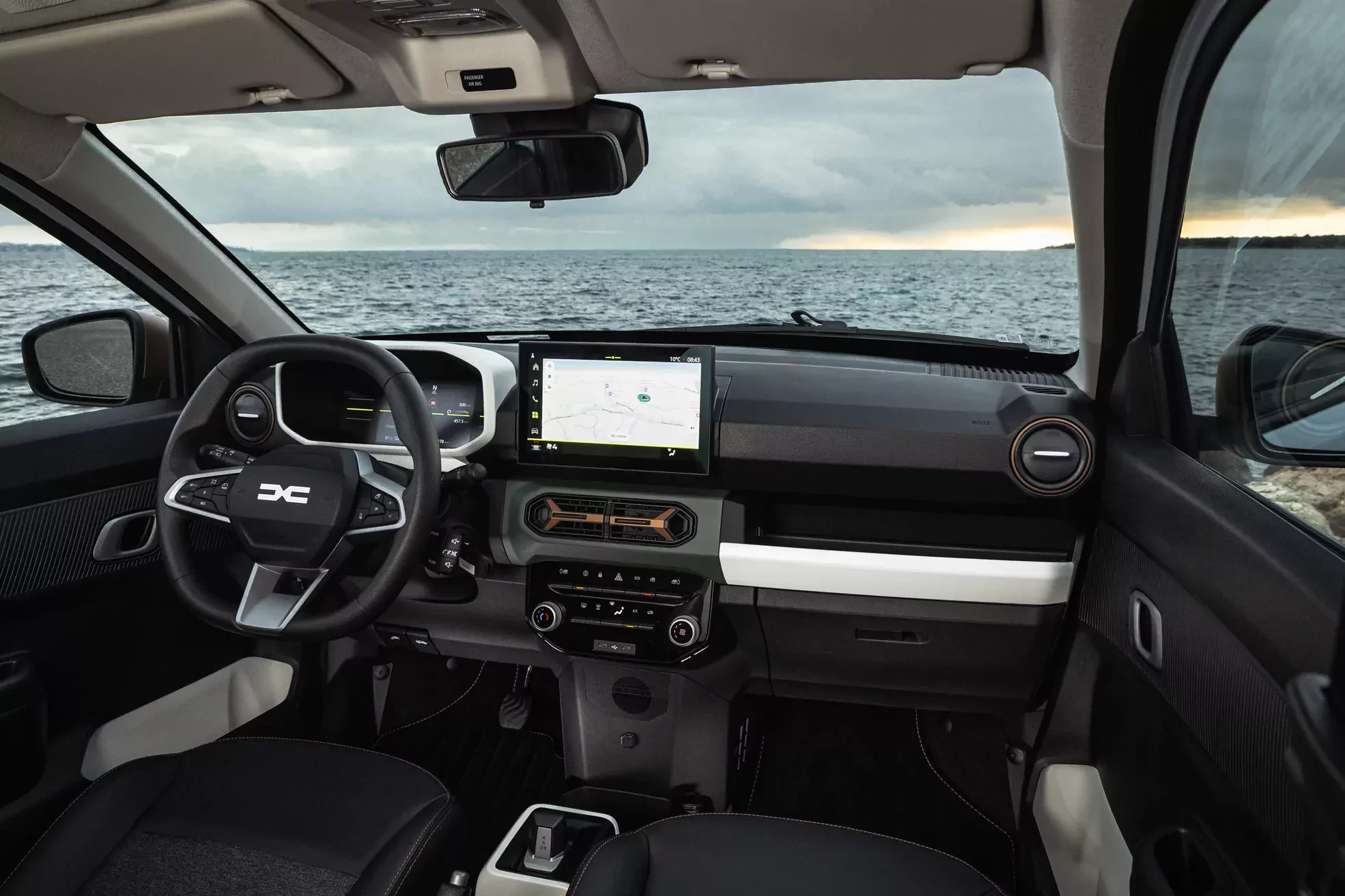 Nowa Dacia-Spring-Extreme 2026 zdjecie kokpitu