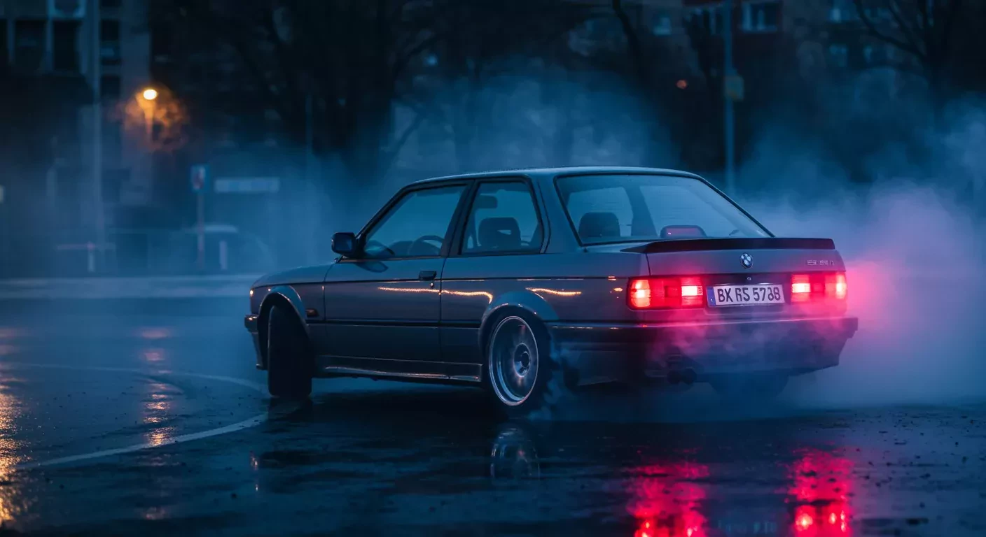 BMW E30 drift