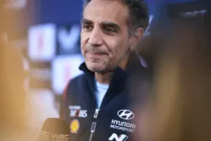 Cyril Abiteboul / prezes Hyundai Motorsport / szef zespołu Hyundai Shell Mobil World Rally Team