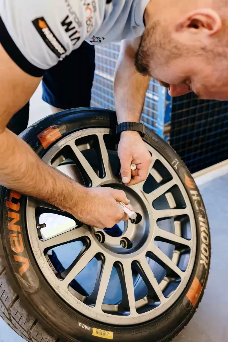 Deszczowe opony Hankook Z210 / WRC / Rajd Chorwacji 2026