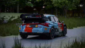 Hyundai i20 N Rally1 - specjalne malowanie na Rajd Chorwacji 2026, upamiętniające Craiga Breena