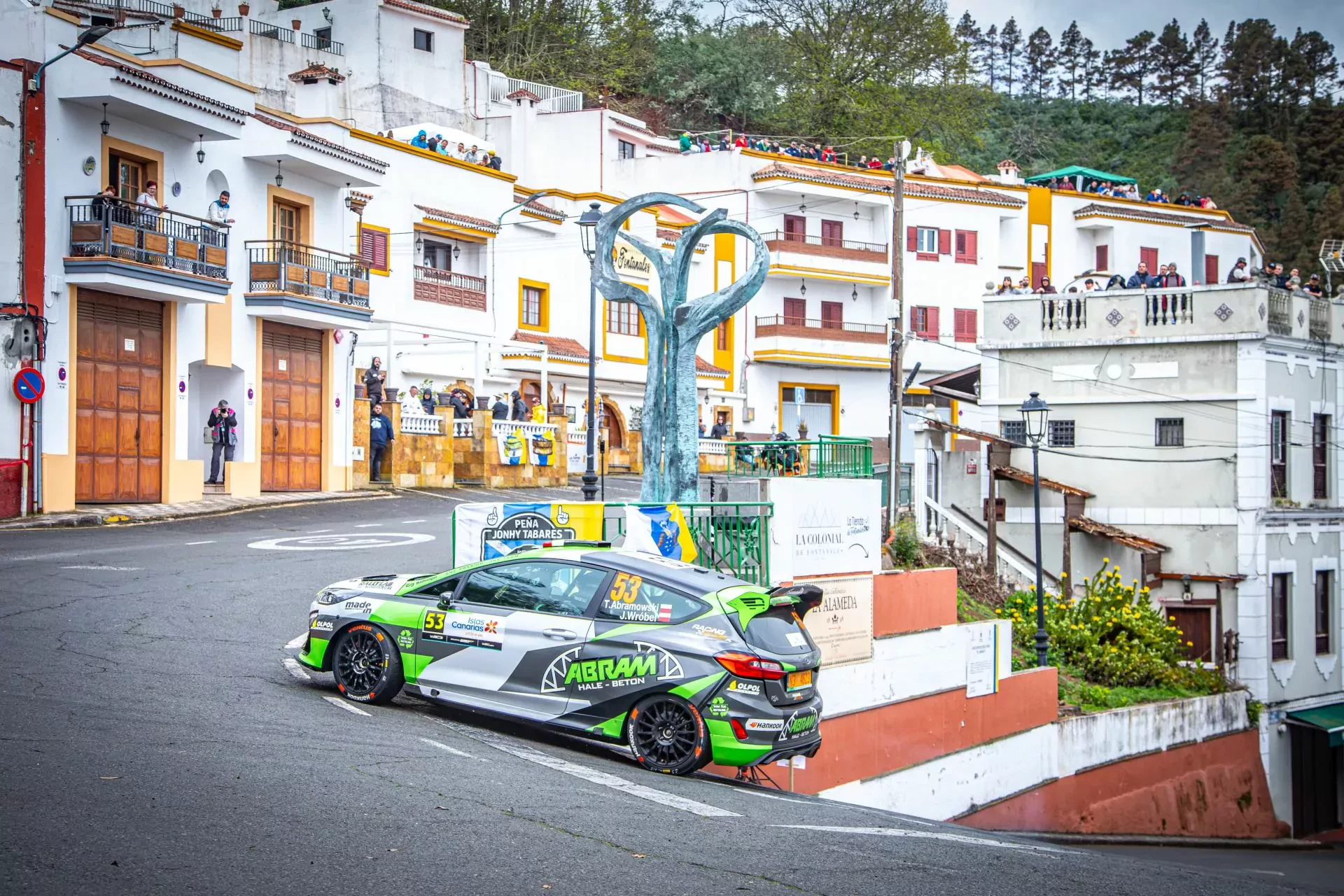 Tymek Abramowski Jakub Wróbel WRC 3 ERC wyniki Polacy Rajd Wysp Kanaryjskich