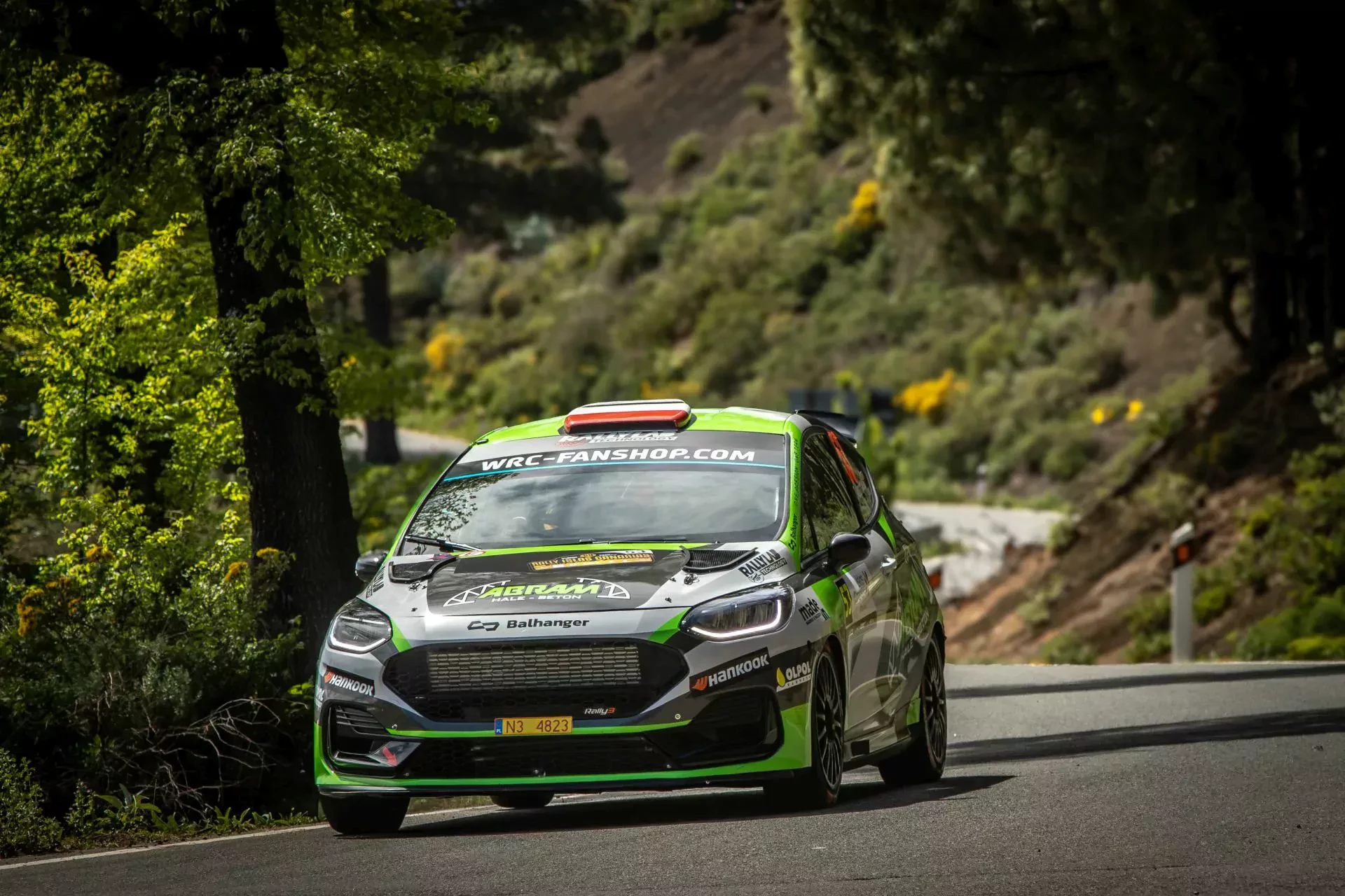 Tymek Abramowski Jakub Wróbel WRC 3 ERC wyniki Polacy Rajd Wysp Kanaryjskich