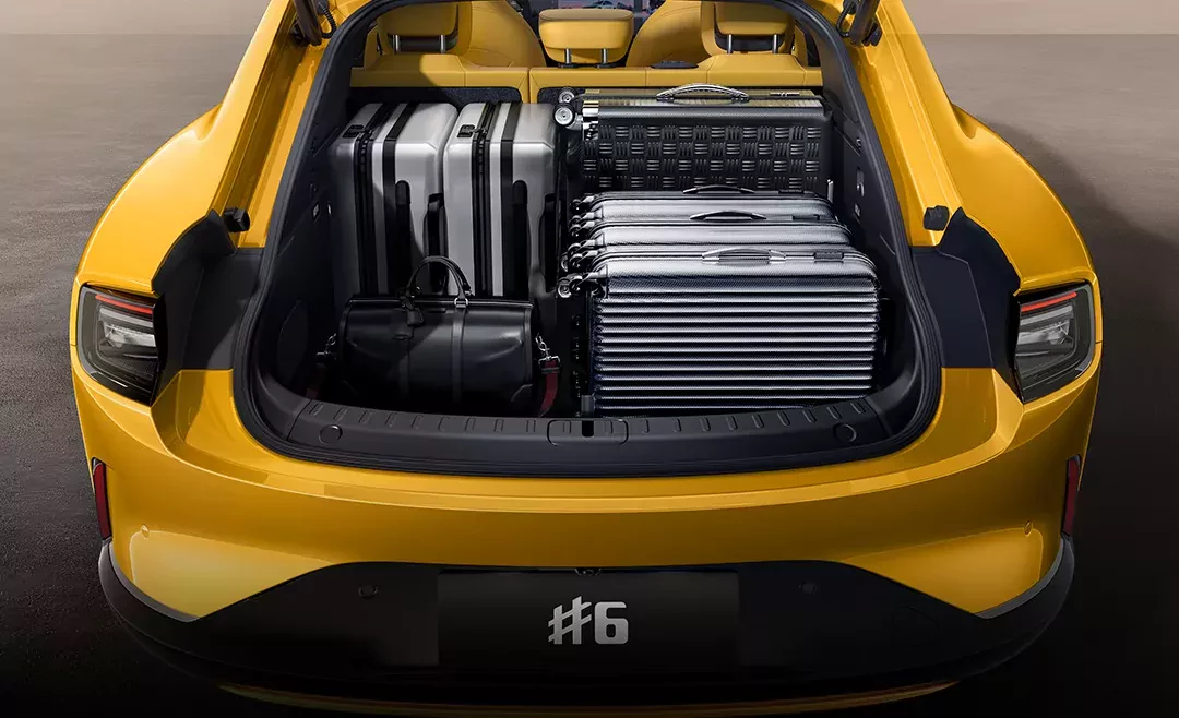 Bagażnik modelu Smart # 6 2026 ma bardzo duży otwór