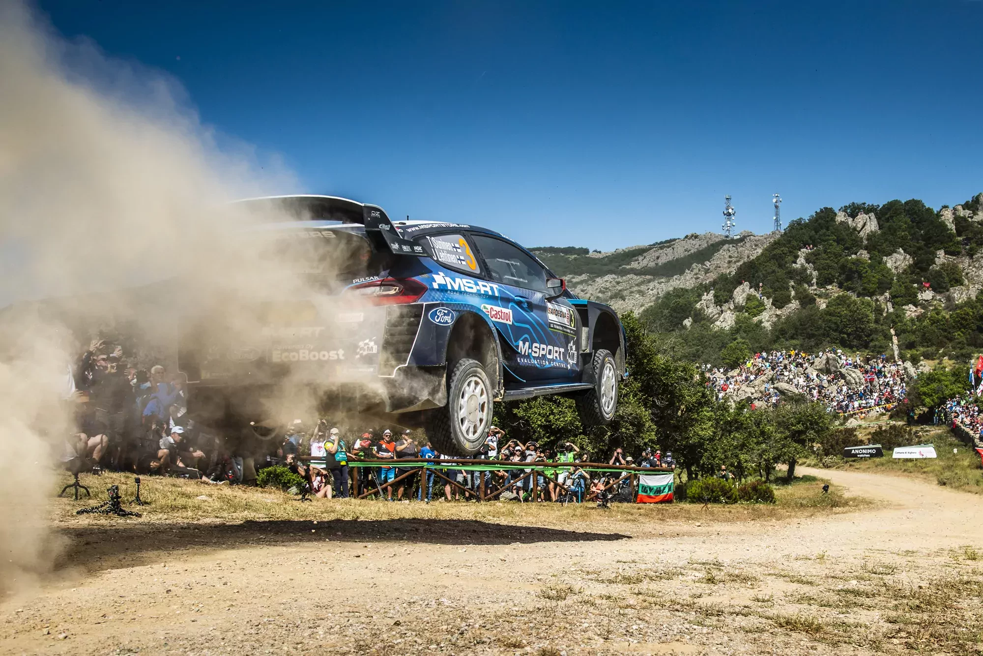 Teemu Suninen / Ford Fiesta WRC / Rajd Sardynii 2019