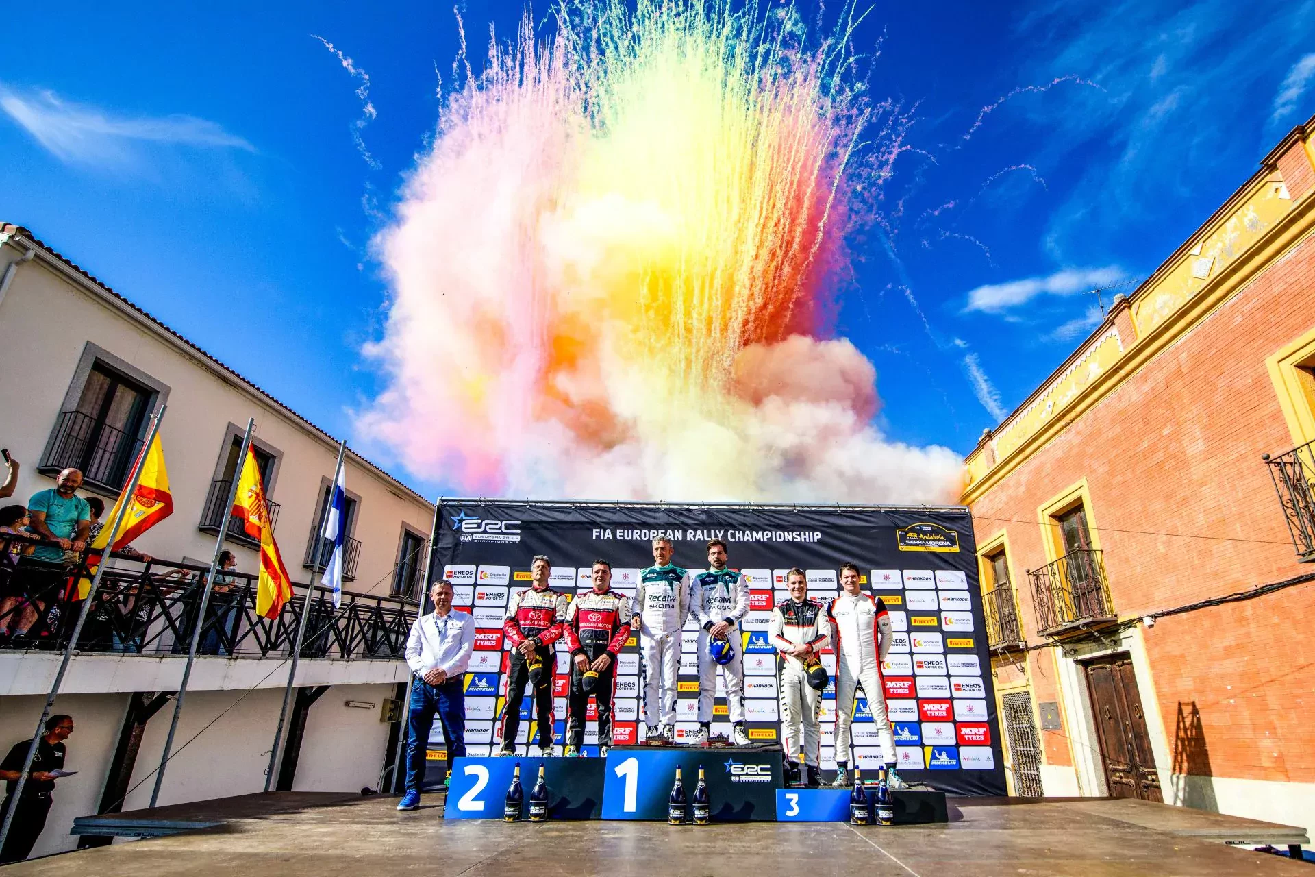 ERC Rajd Sierra Morena wyniki Polacy Marczyk Matulka rajdy samochodowe mistrzostwa Europy