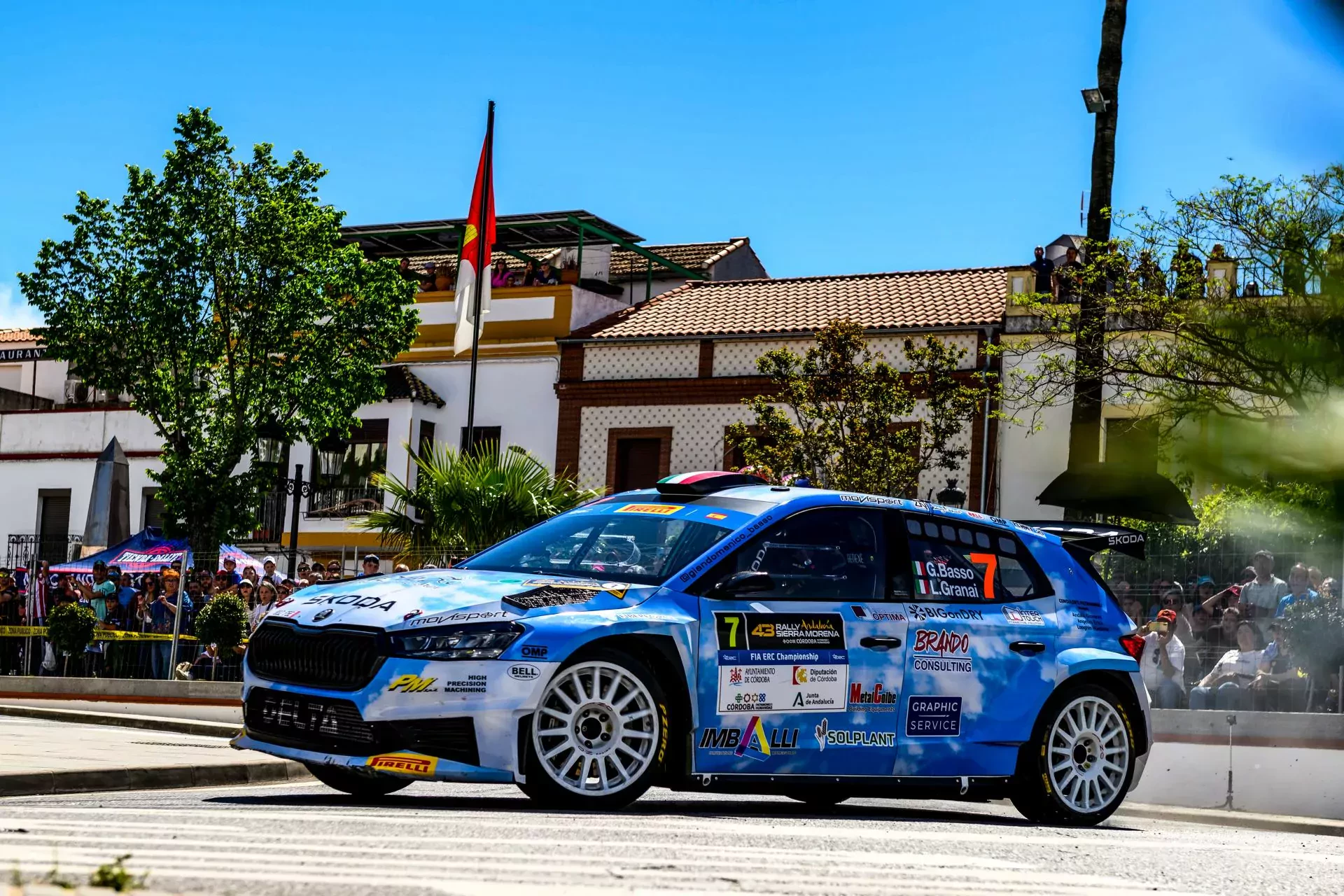 ERC Rajd Sierra Morena wyniki polacy rajdy samochodowe