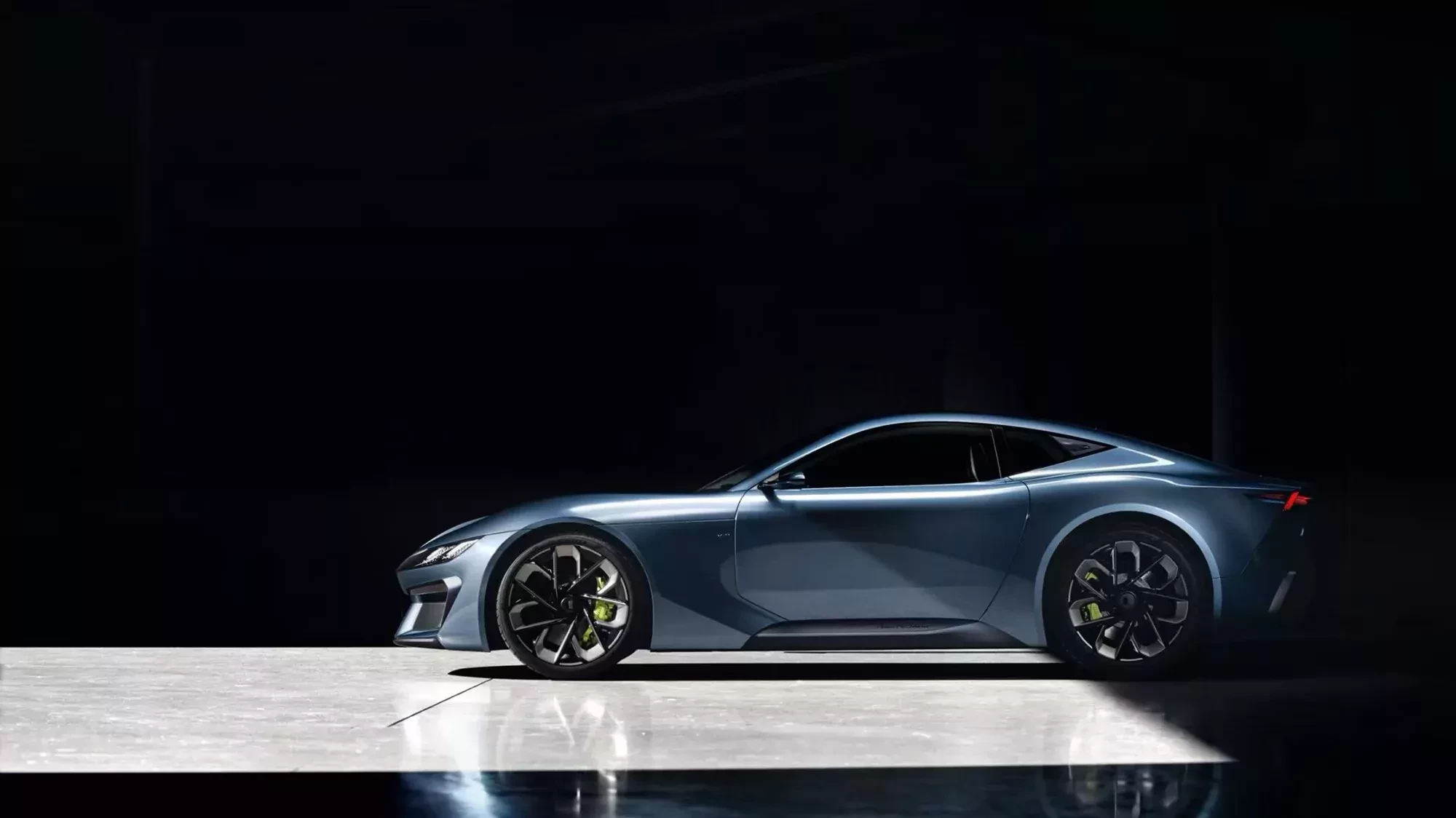 Lynk Co GT koncept 2026 stawia na brutalne osiągi zdjecie z boku