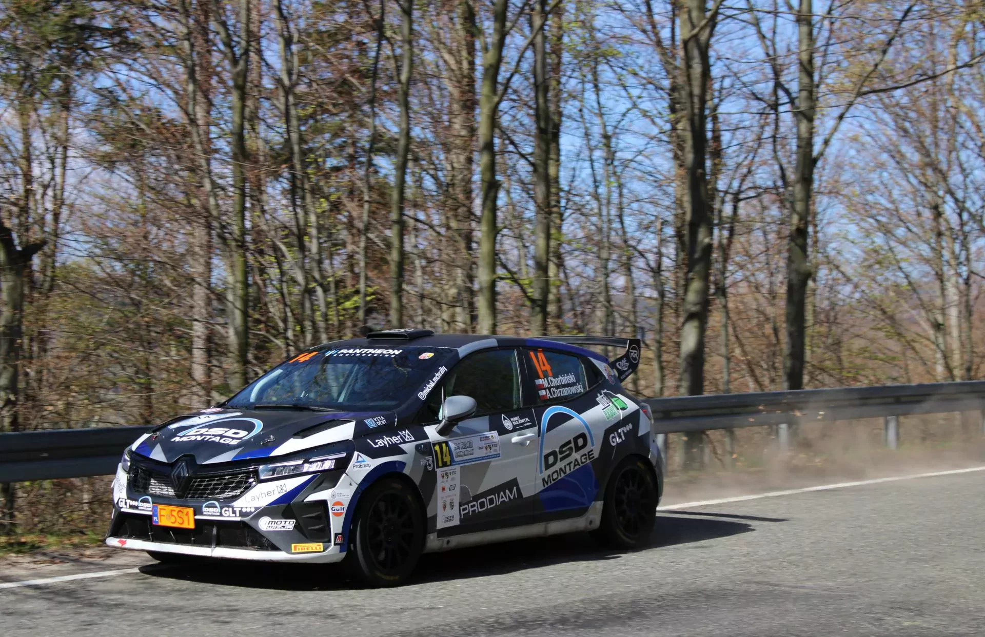 RSMP Rajd Świdnicki Michał Chorbiński Renault Clio Rally3 rajdy samochodowe wyniki