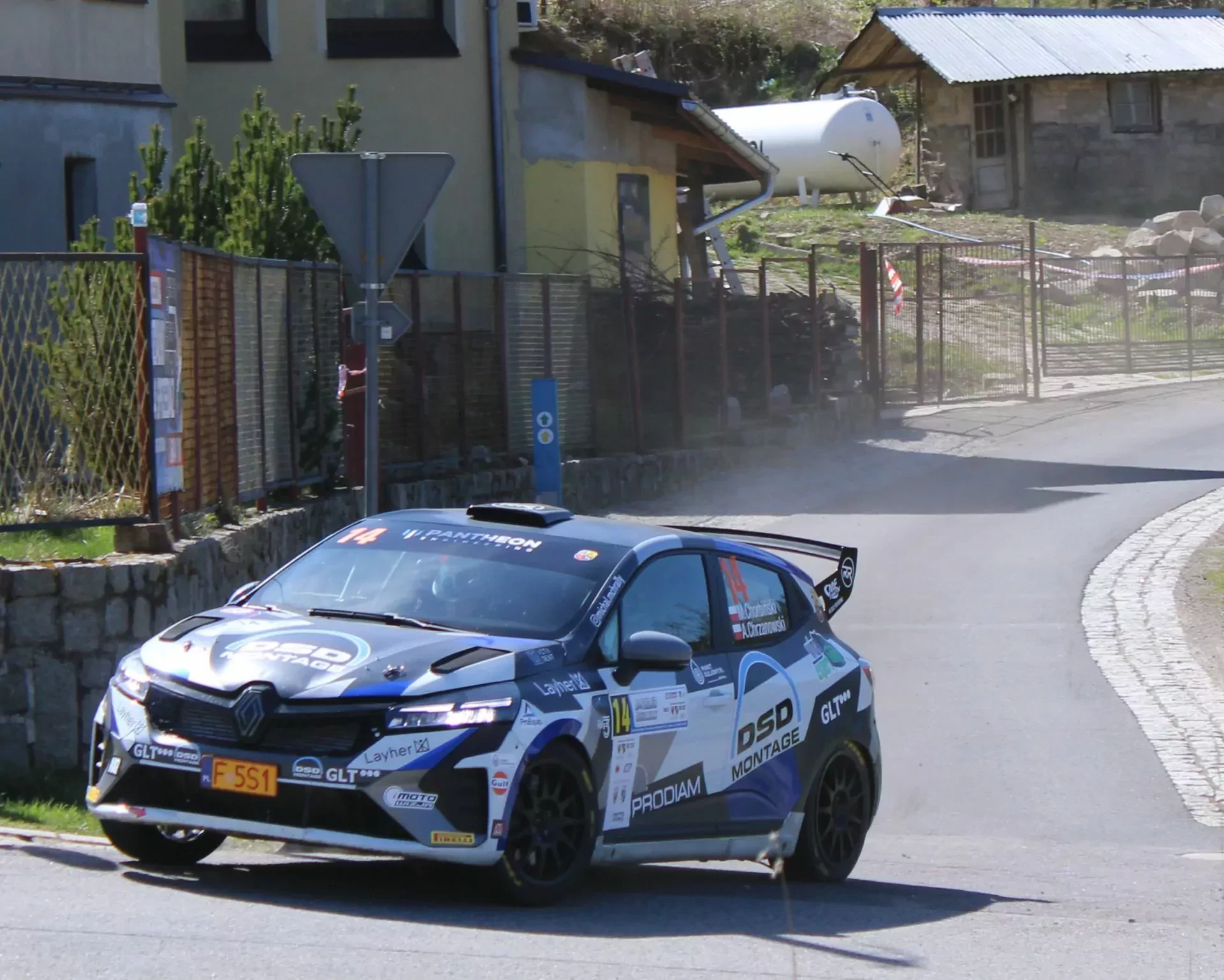 RSMP Rajd Świdnicki Michał Chorbiński Renault Clio Rally3 rajdy samochodowe wyniki