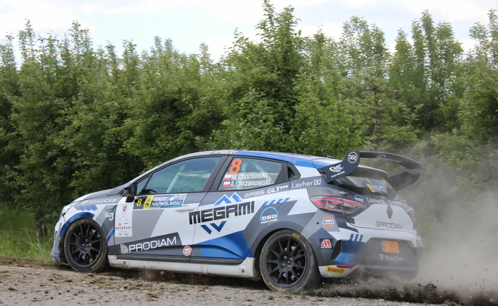 RSMP Rajd Świdnicki Michał Chorbiński Renault Clio Rally3 rajdy samochodowe wyniki