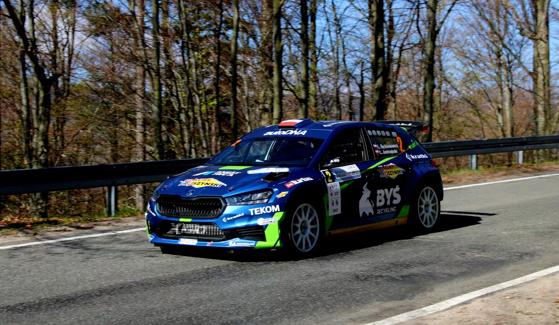 Kołtun i Pleskot pierwszymi liderami Rajdu Świdnickiego. Sezon RSMP oficjalnie wystartował