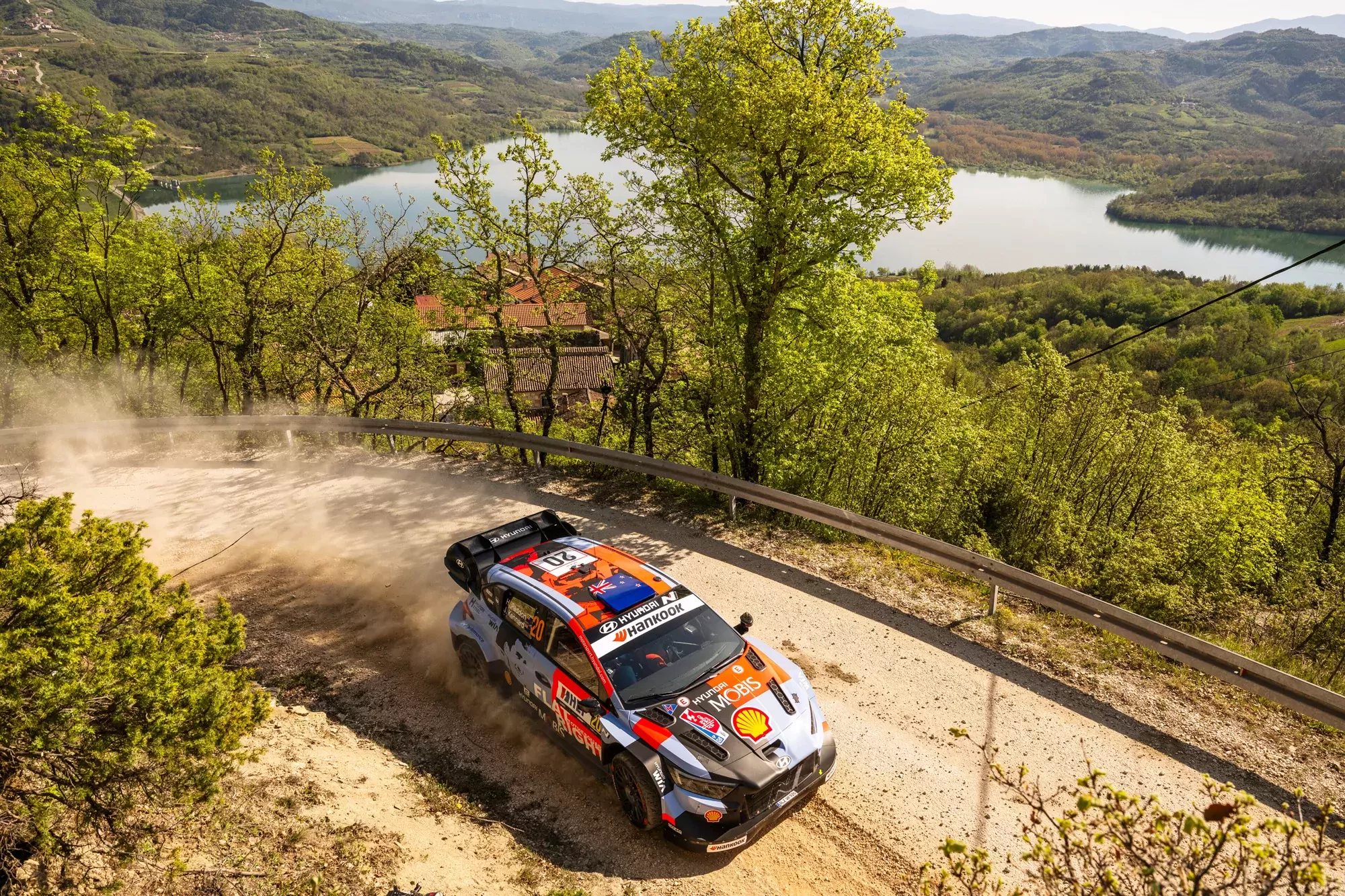 Hayden Paddon / Hyundai i20 N Rally1 / Rajd Chorwacji 2026 / WRC