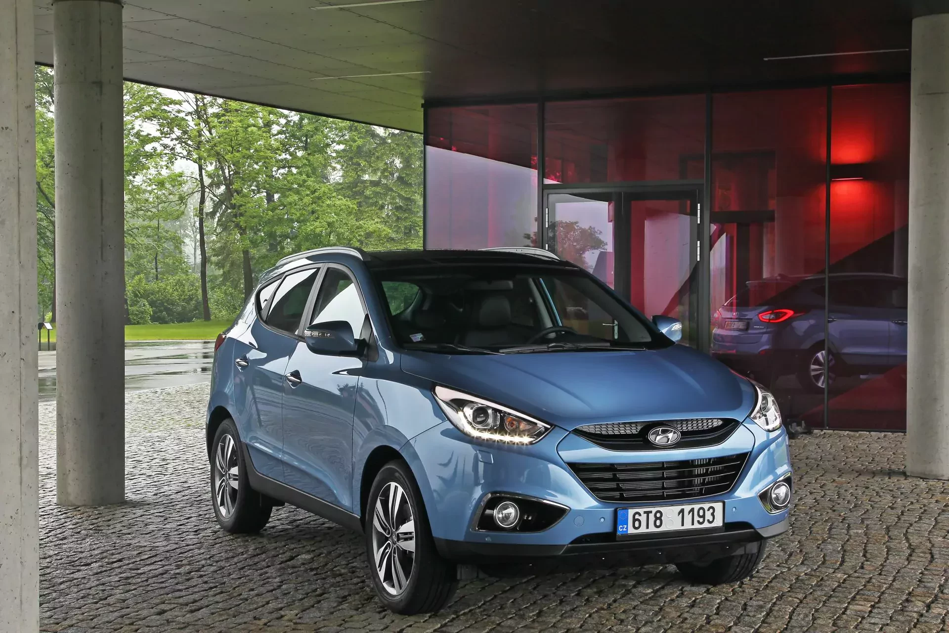 SUV Hyundai ix35 silnik cena ceny spalanie moc benzyna diesel opinie oceny zalety wady autocentrum otomoto