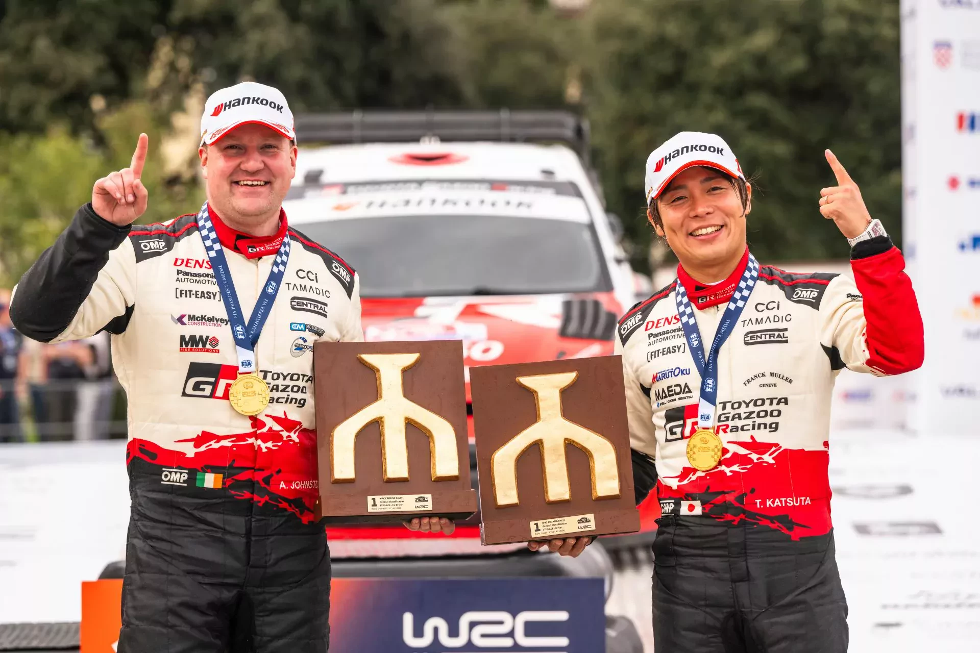 WRC Hankook Rajd Chorwacji rajdy samochodowe mistrzostwa świata Chorwacja Neuville Hyundai Toyota Katsuta wyniki