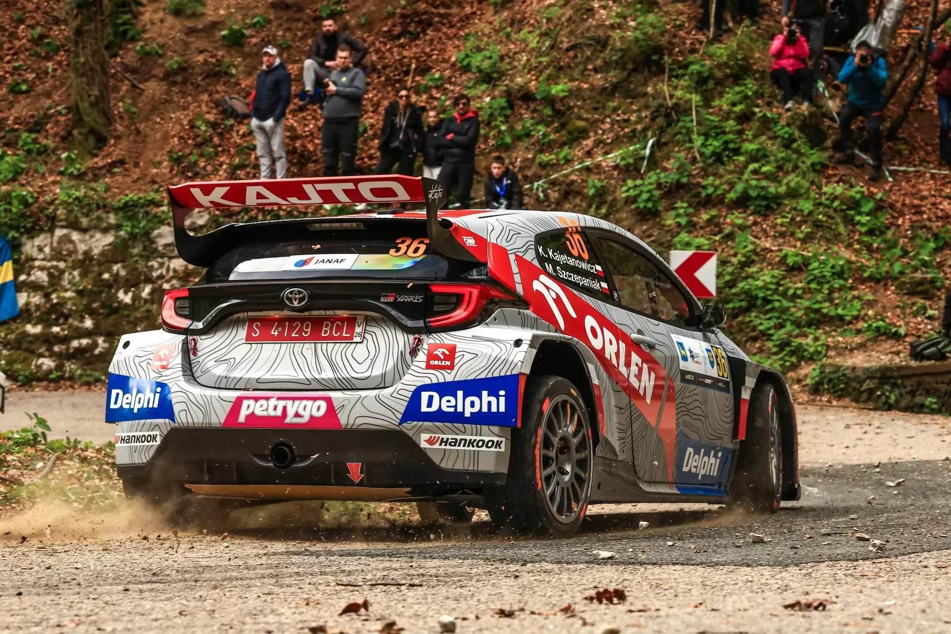 WRC Rajd Chorwacji opony Hankook Ventus Kajetan Kajetanowicz współpraca rajdy samochodowe