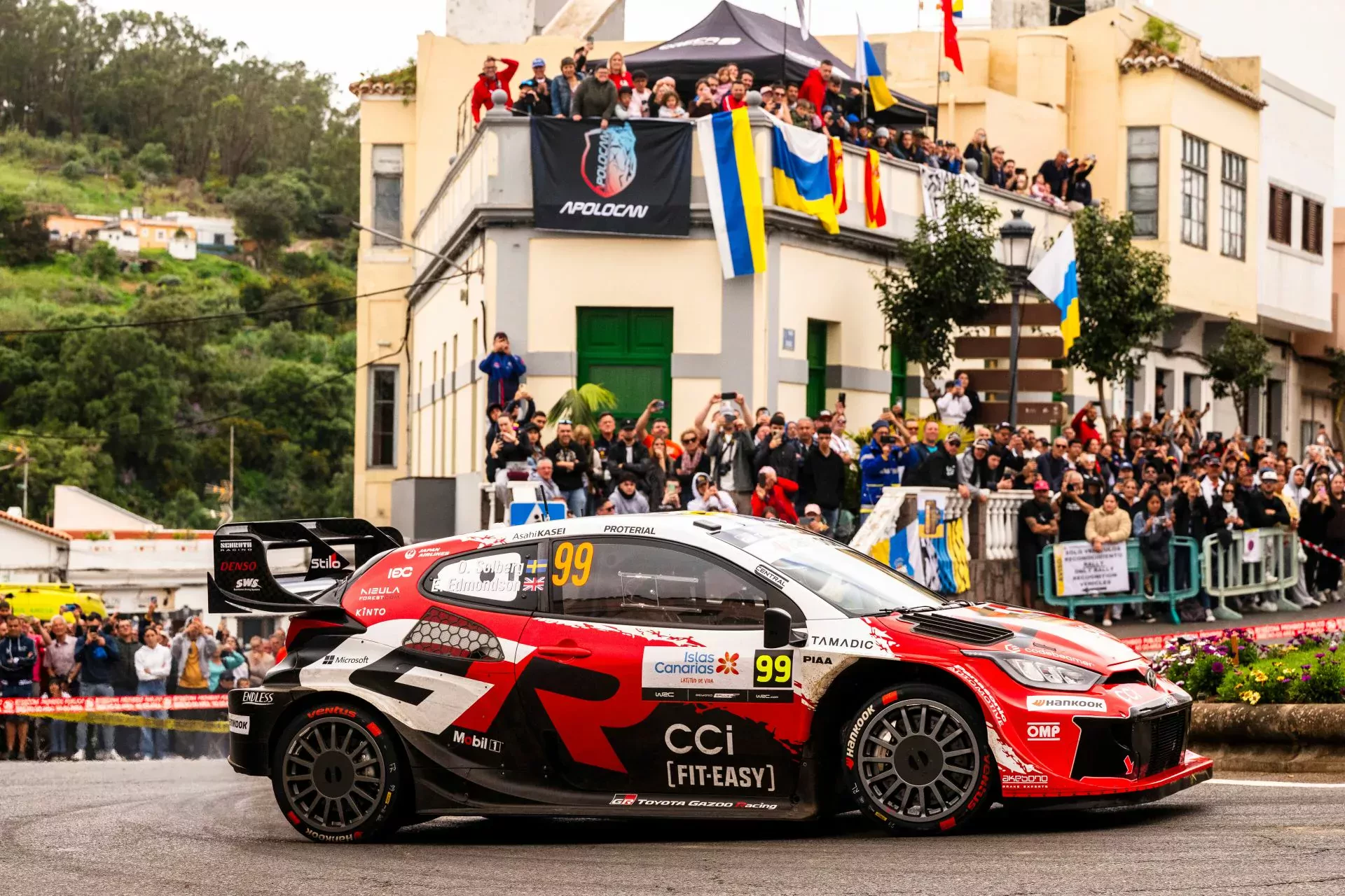 WRC Rajd Wysp Kanaryjskich Toyota Oliver Solberg wyniki