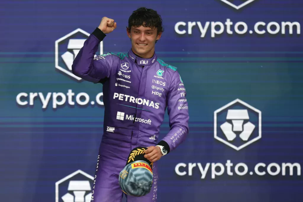 F1 Formuła 1 Andrea Kimi Antonelli George Russell Mercedes Grand Prix Miami USA wyniki sezon